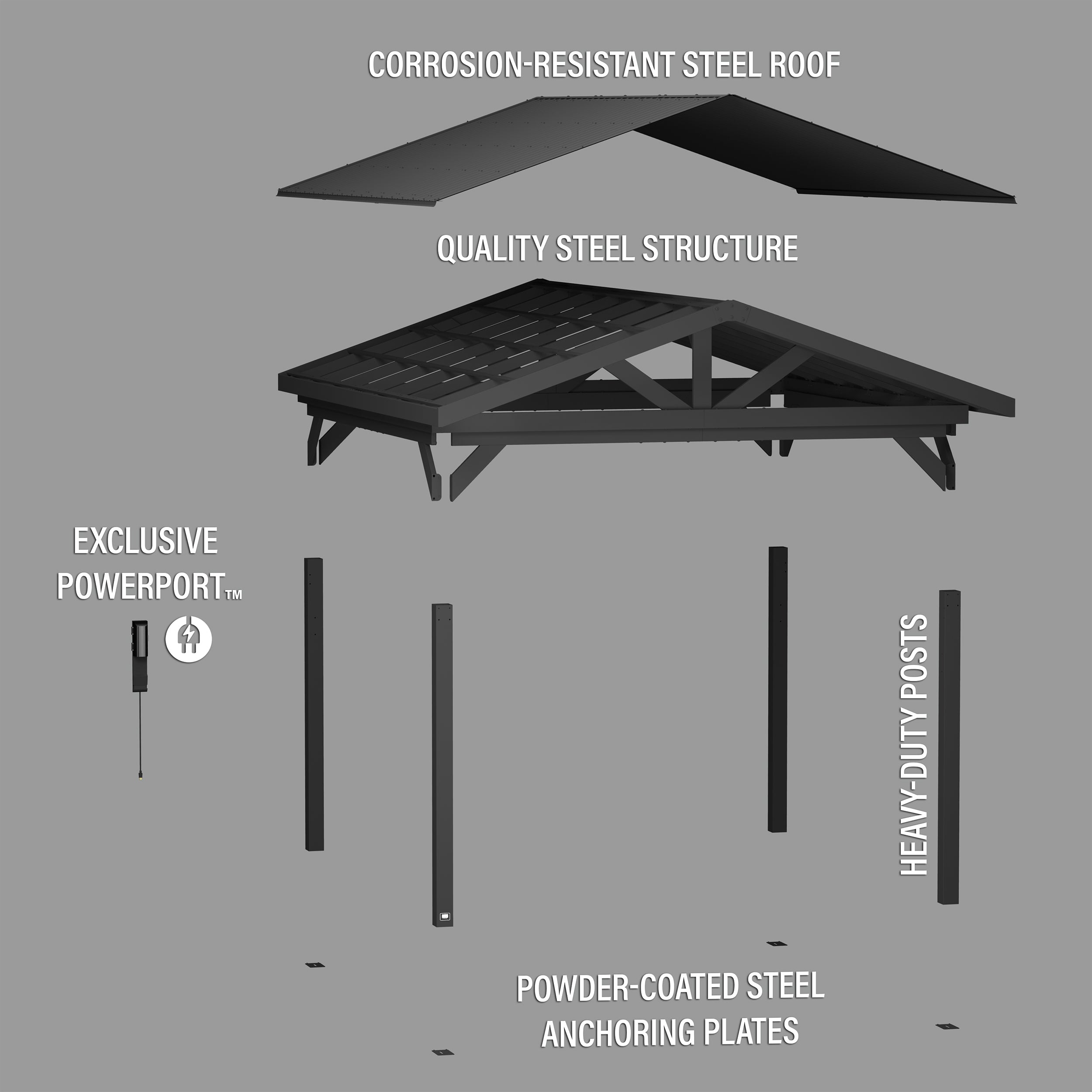 16x14 Lancaster Gazebo