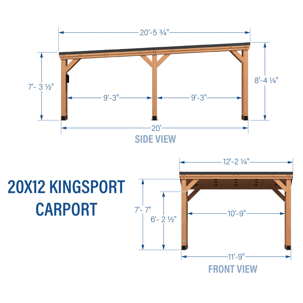 20x12 Kingsport Dimensions