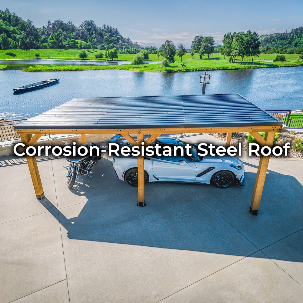 20x12 Kingsport corrosion-resistant Steel Roof