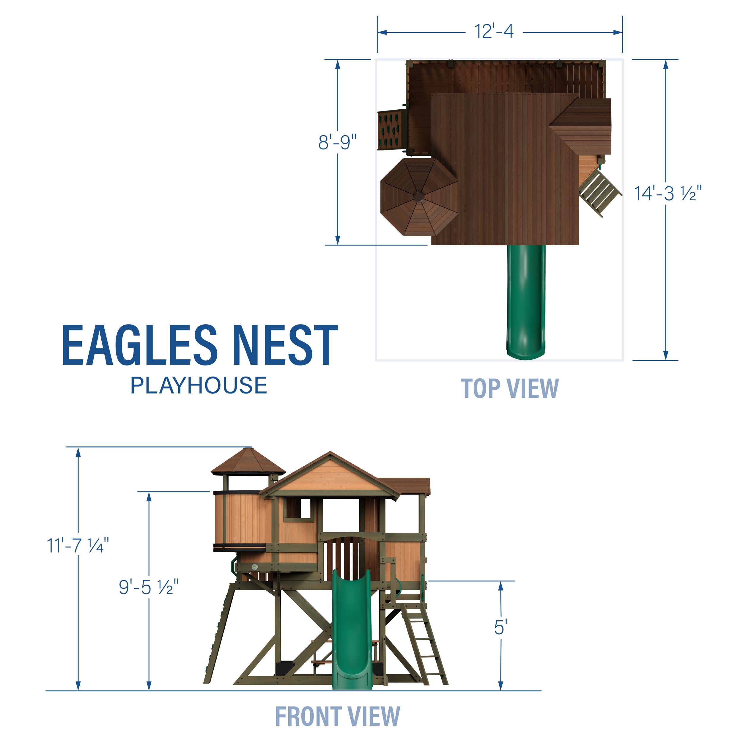 Eagles Nest Elite Swing Set