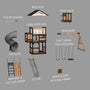 Load image into Gallery viewer, Magnolia Falls Exploded View-English
