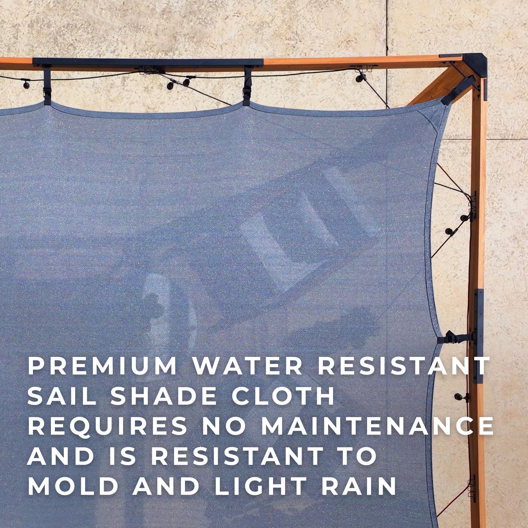 12x10 Brendan Water Resistant Sail Shade