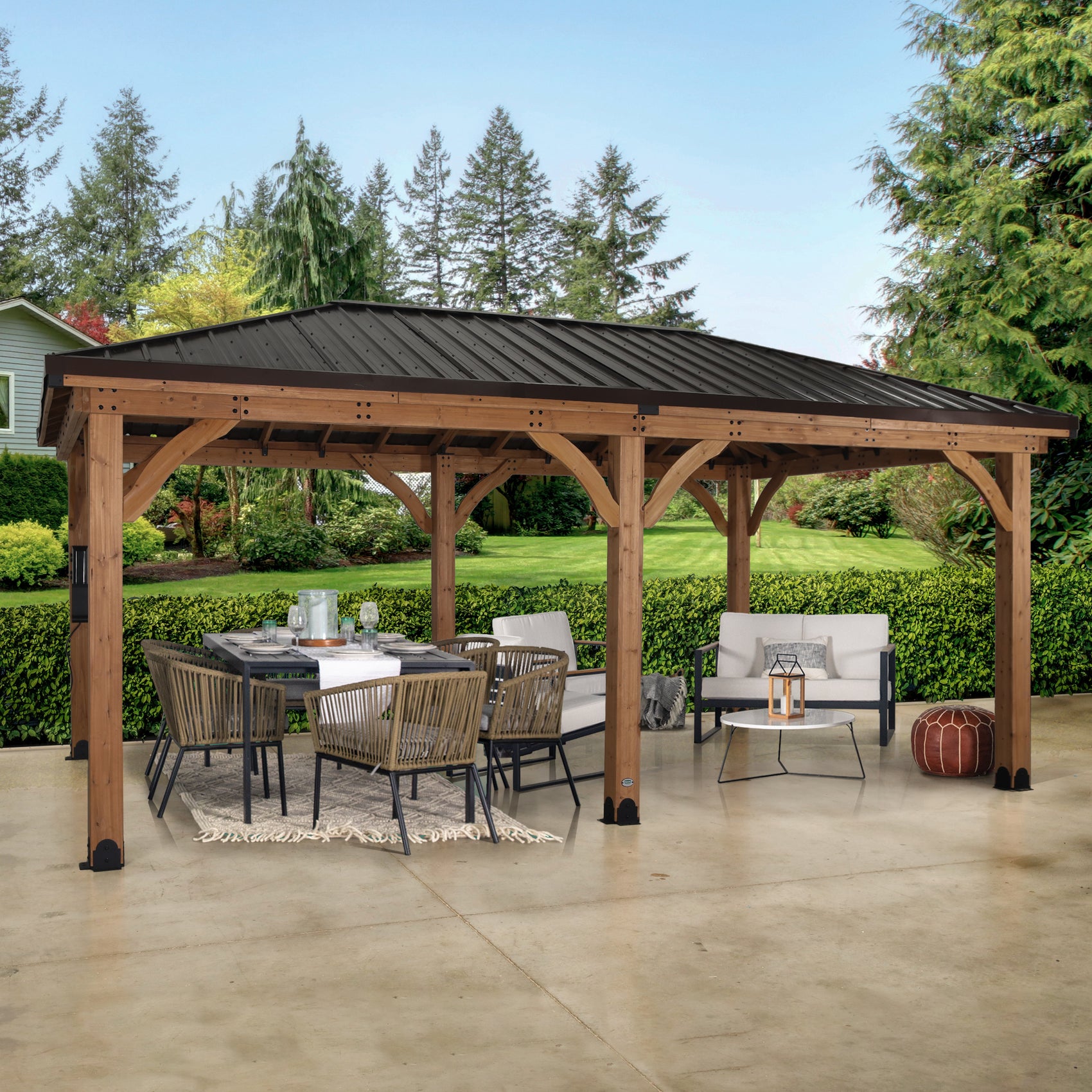Barrington 20x12 Gazebo Carport