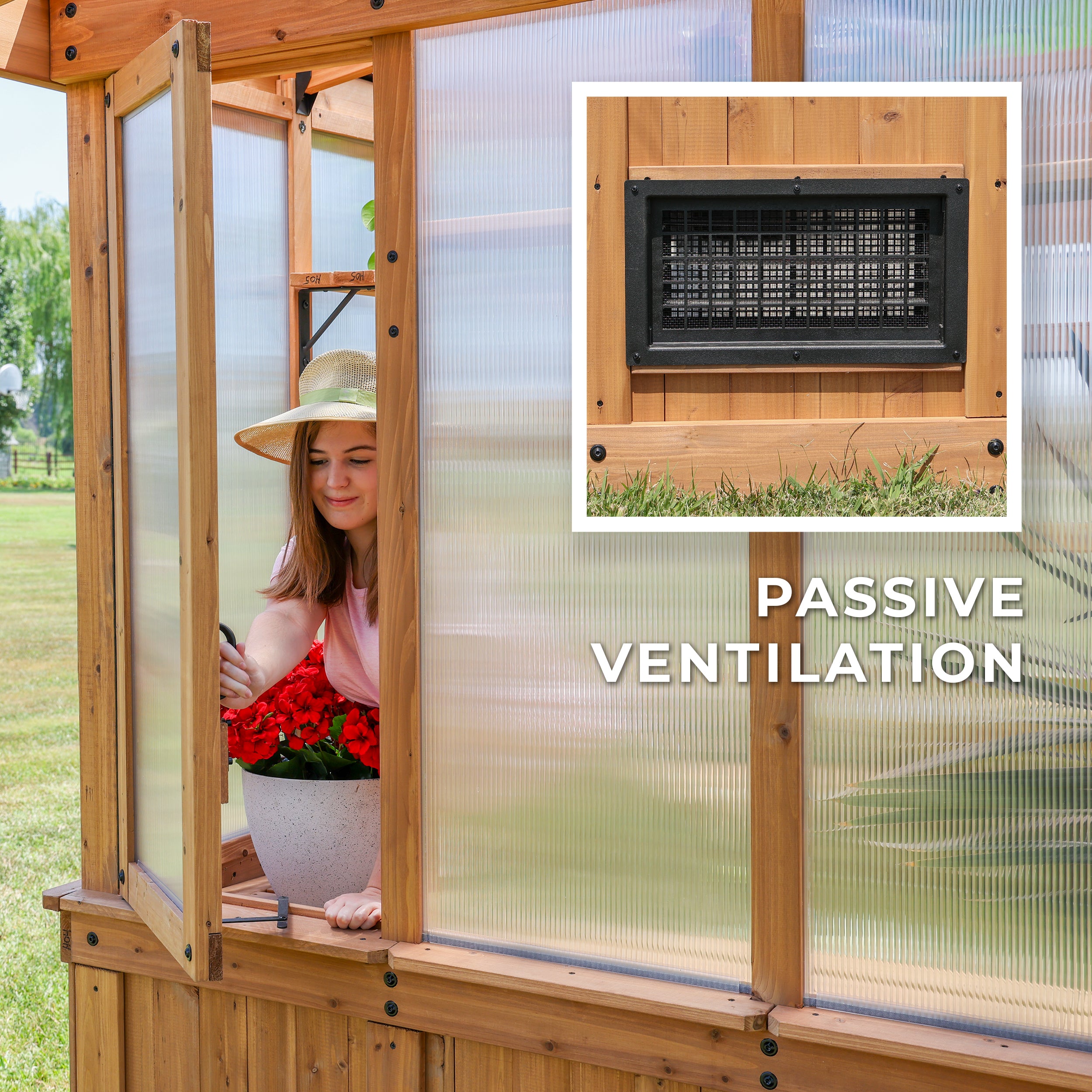 11x7 Poppy Ventilation