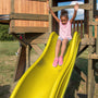 Load image into Gallery viewer, Eagles Nest Elite Swing Set - yellow slide
