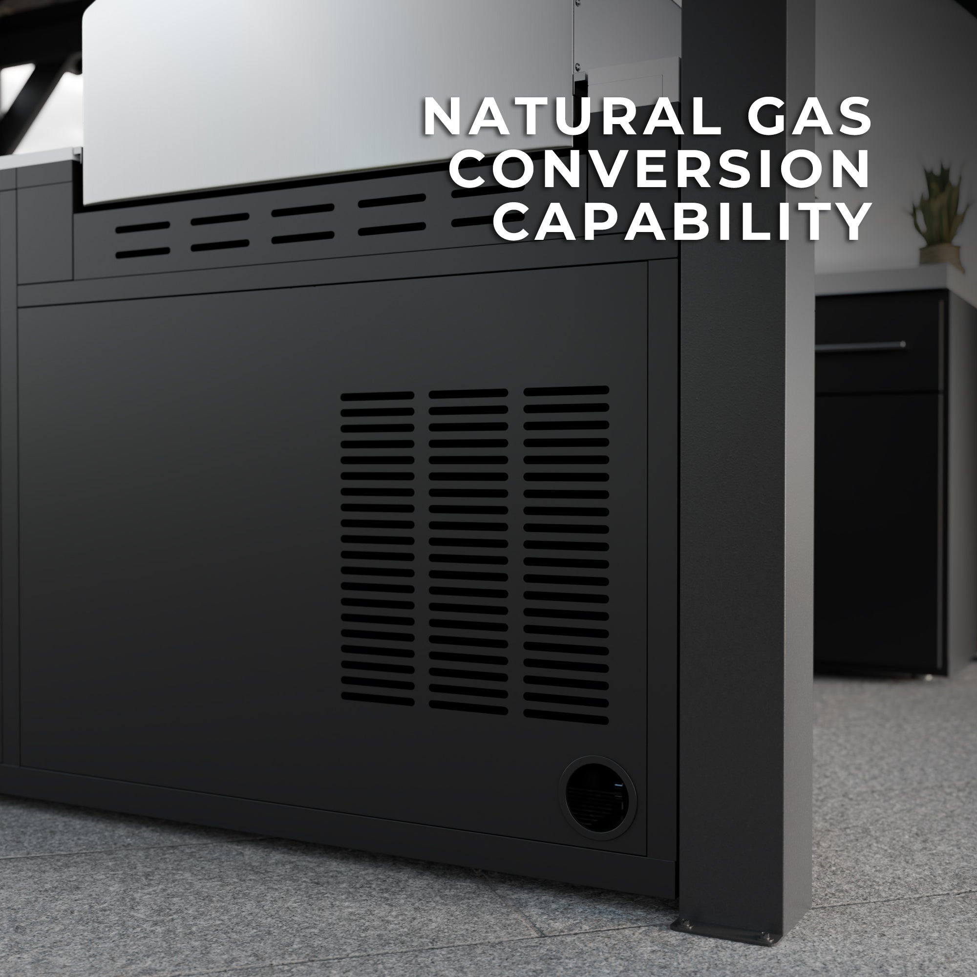 Lancaster Galley Outdoor Kitchen Natural Gas Conversion