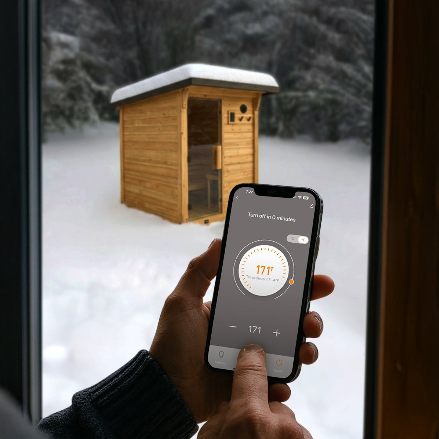 2p Henley Sauna Remote Start