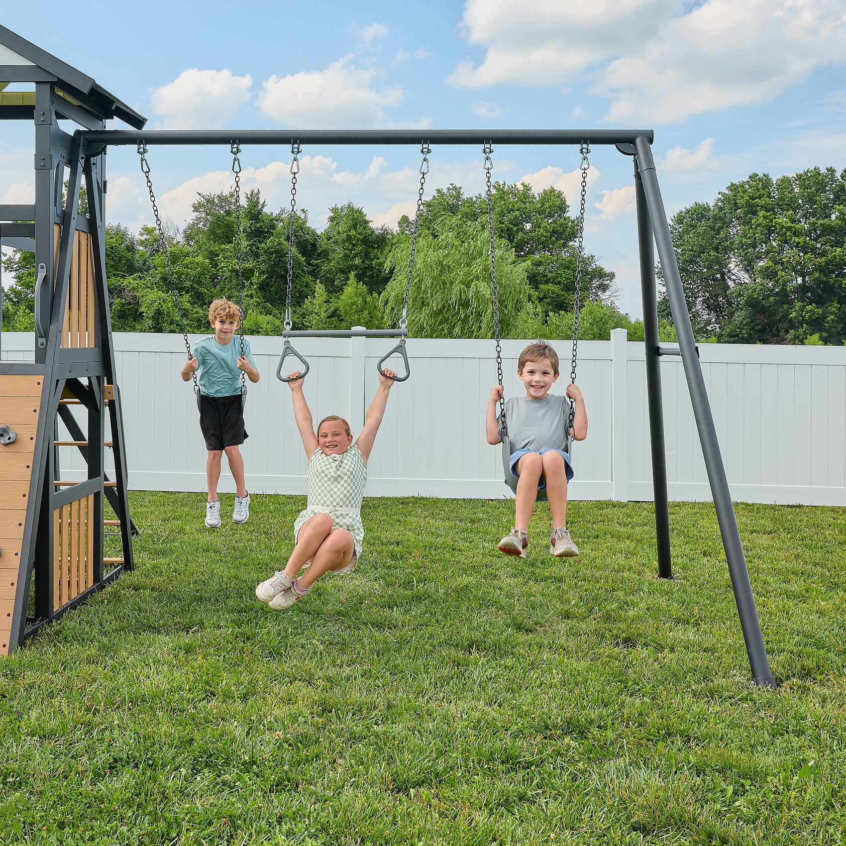 Atlas Steel Swing Set