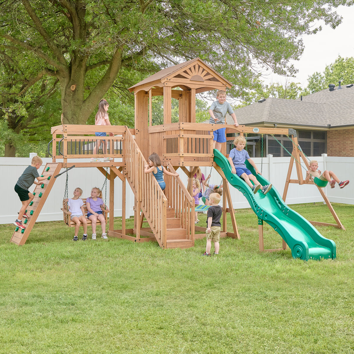 Caribbean Swing Set