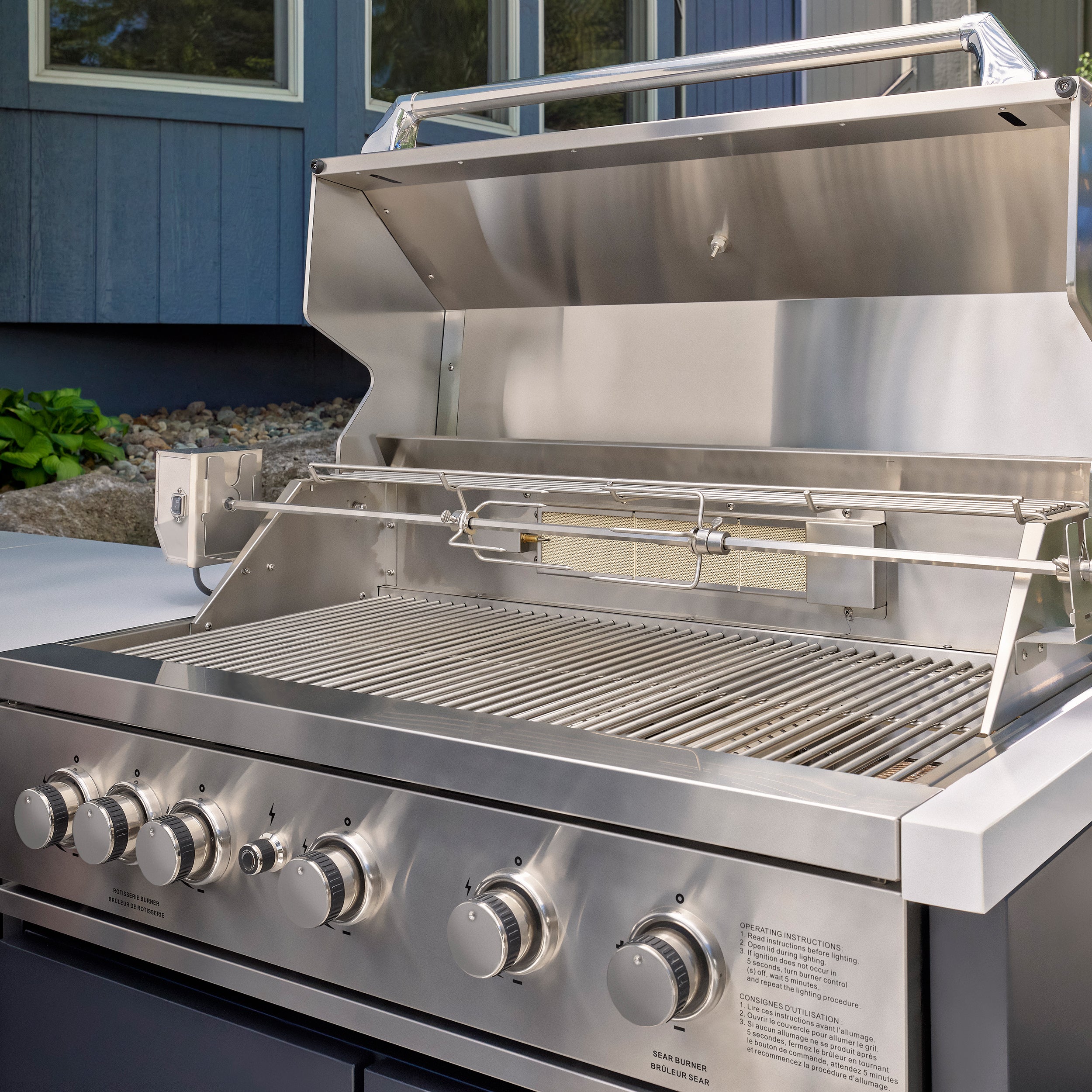 Emory Corner Outdoor Kitchen Island - Combo