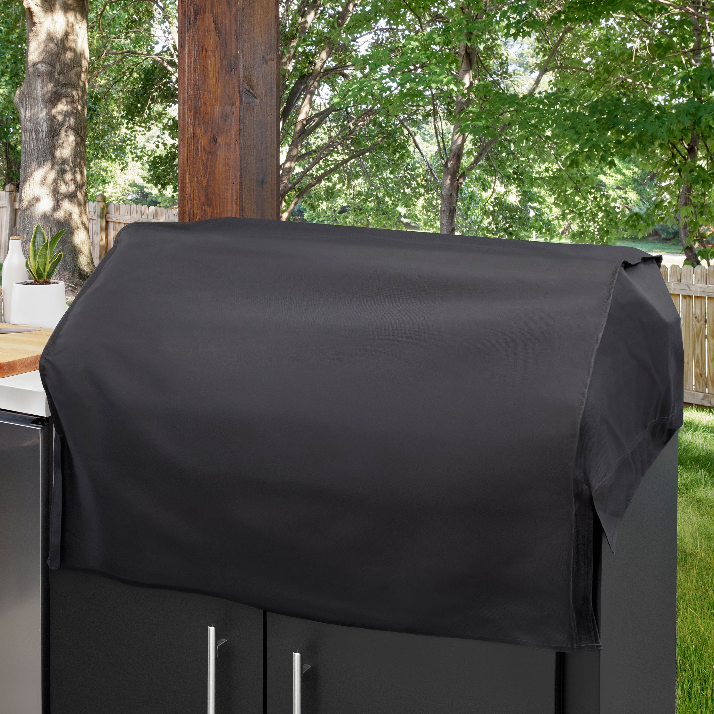 Emory Corner Outdoor Kitchen Island - Combo