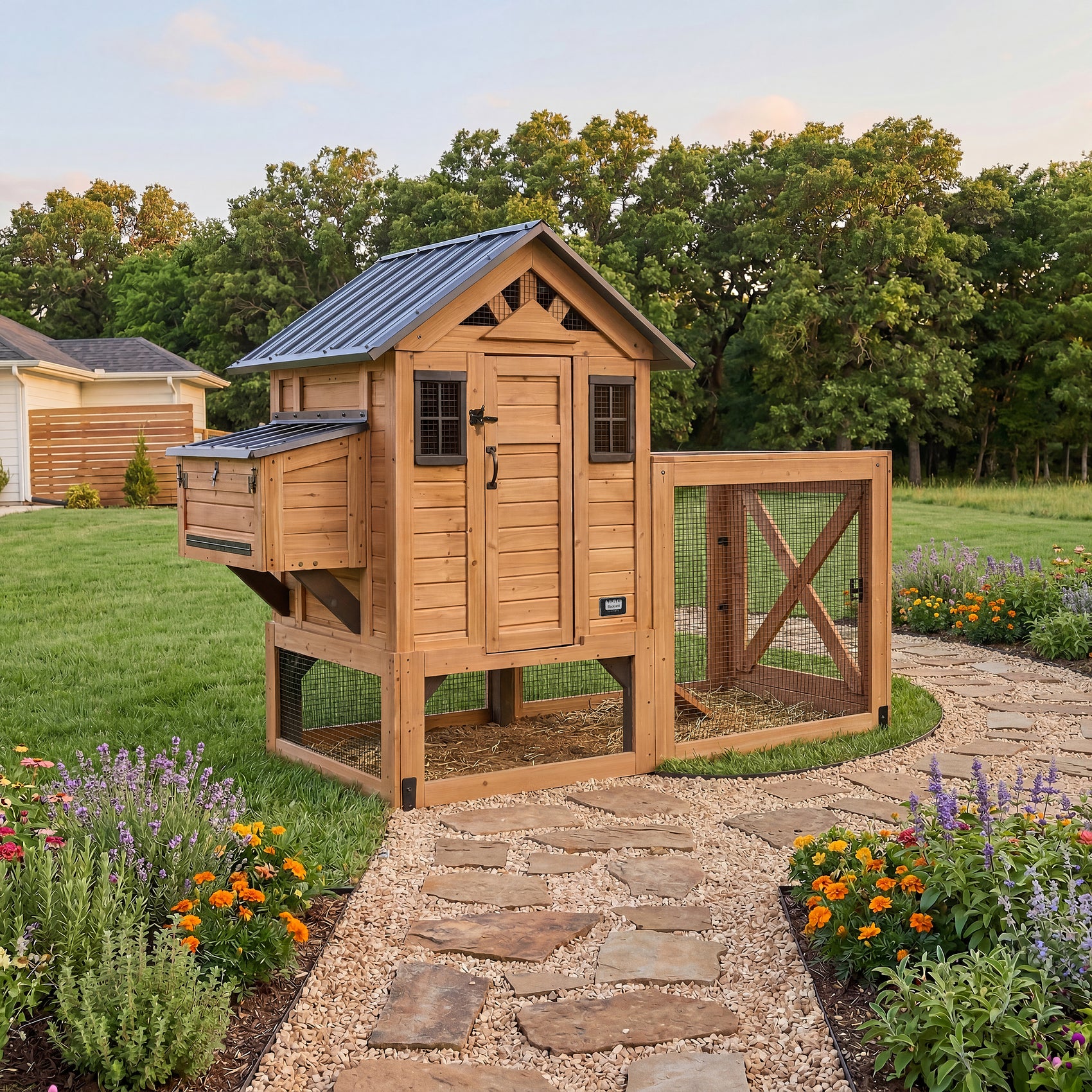 Sweetwater Chicken Coop - Brown