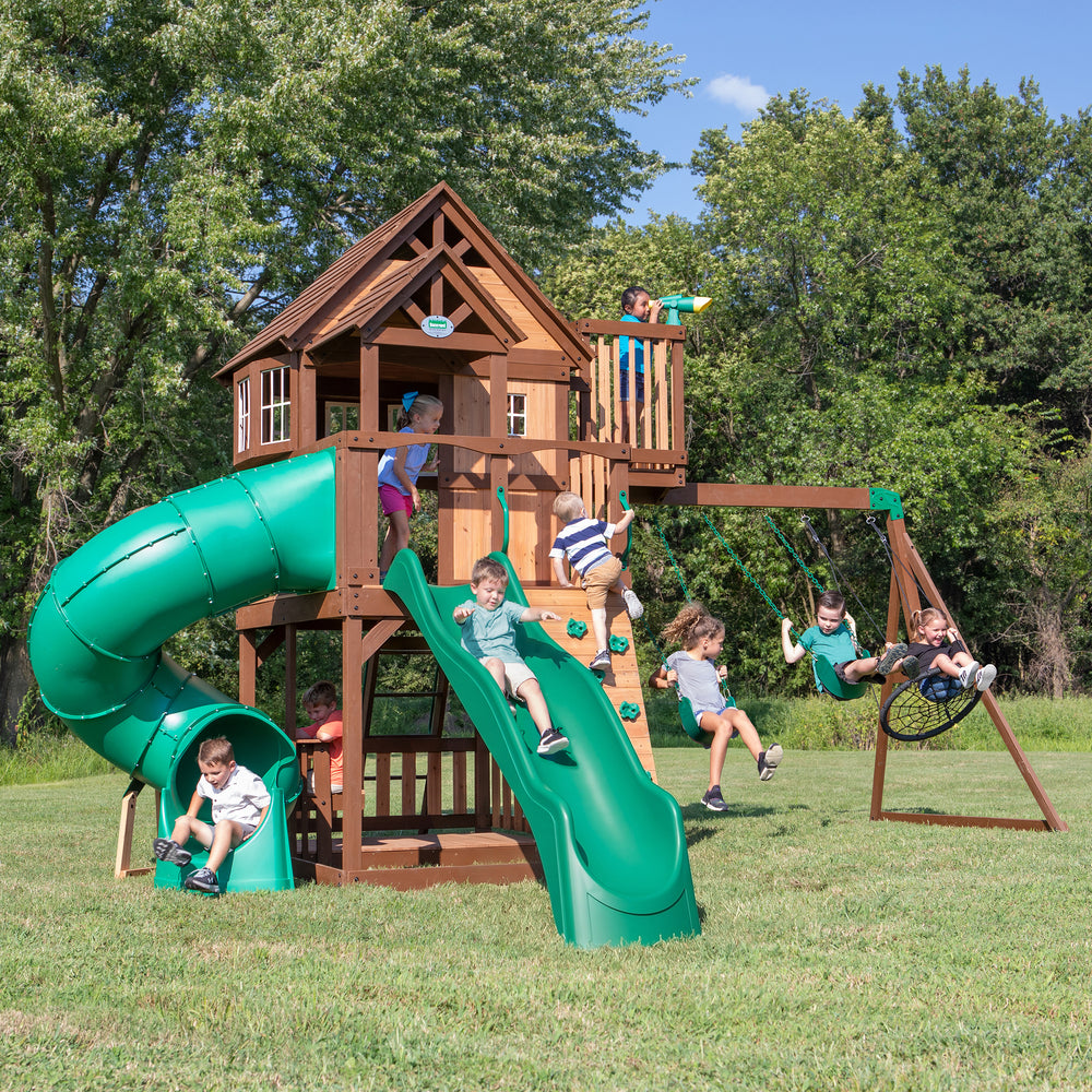 Skyfort II With Spiral Tube Slide