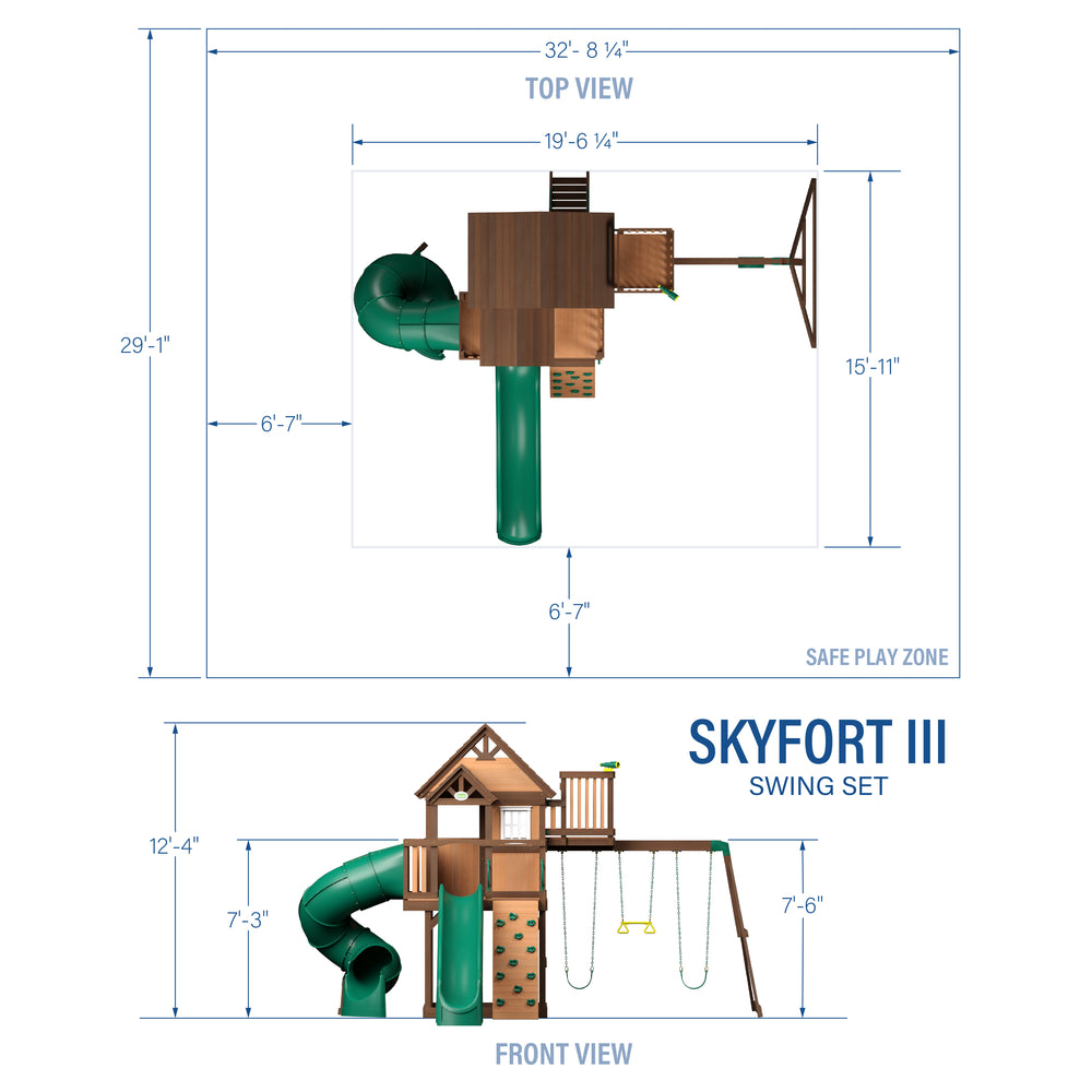 Skyfort III Dimensions