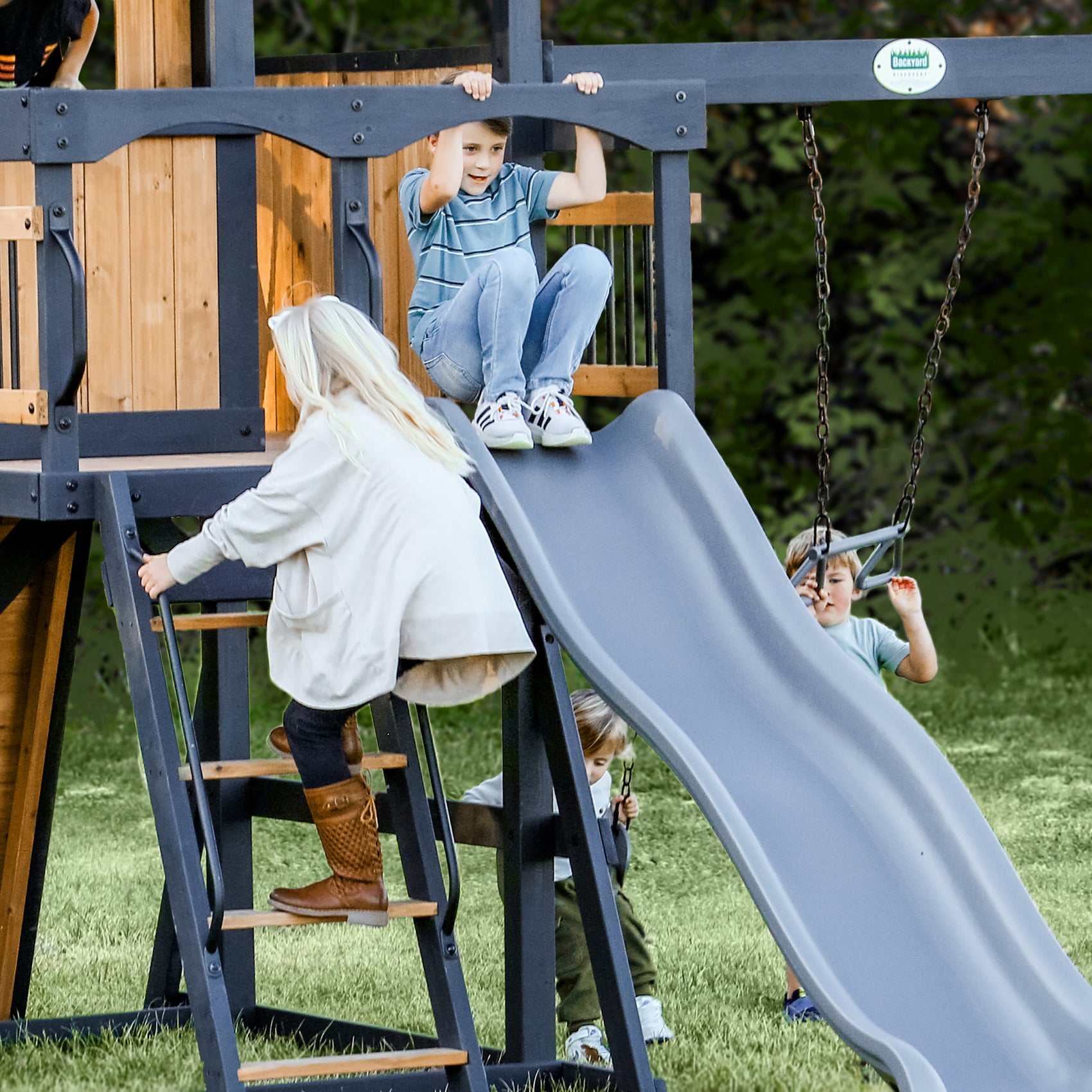 Timber Crossing Ladder