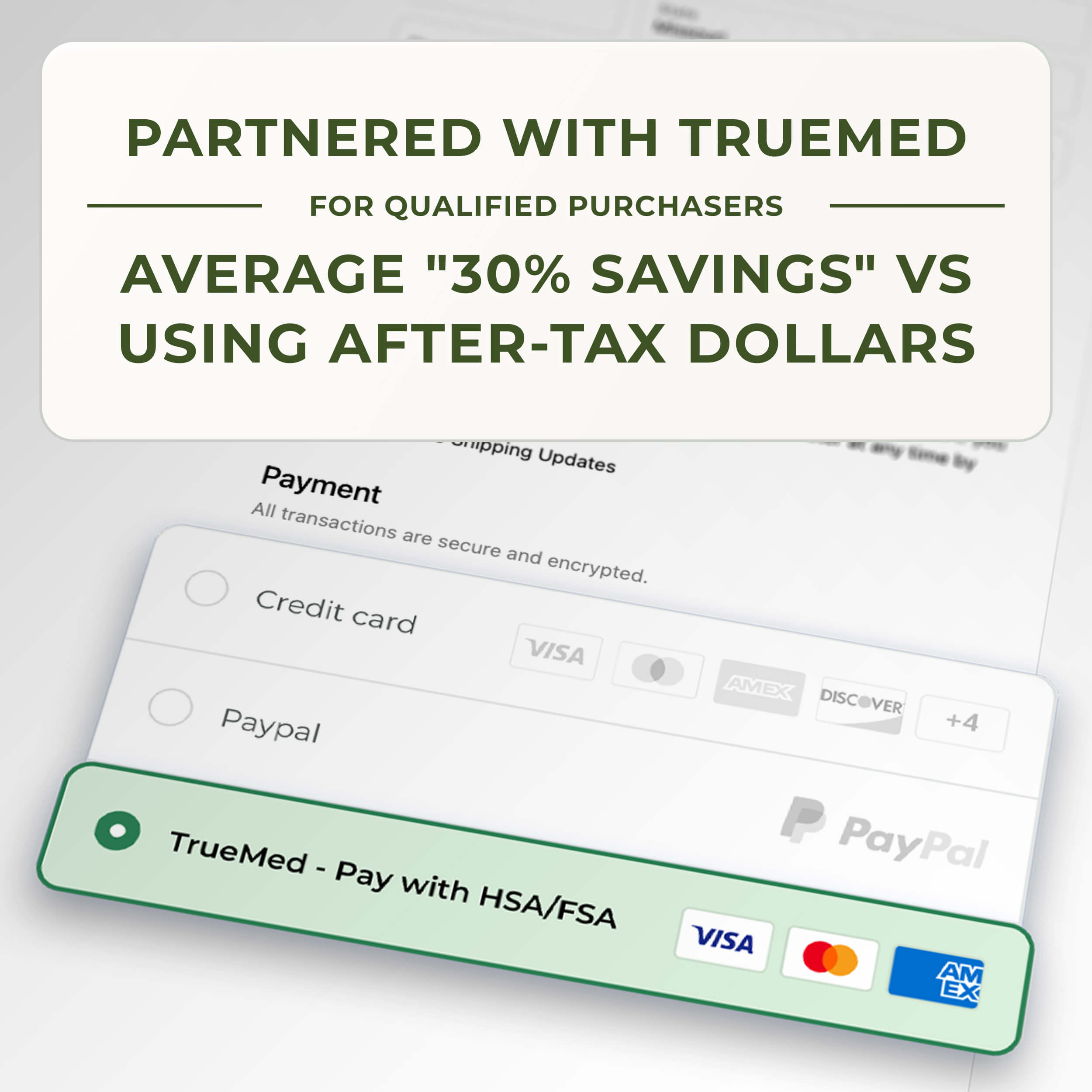 Rylan 2 person indoor infrared sauna HSA and FSA eligible badge from TrueMed for pretax health savings