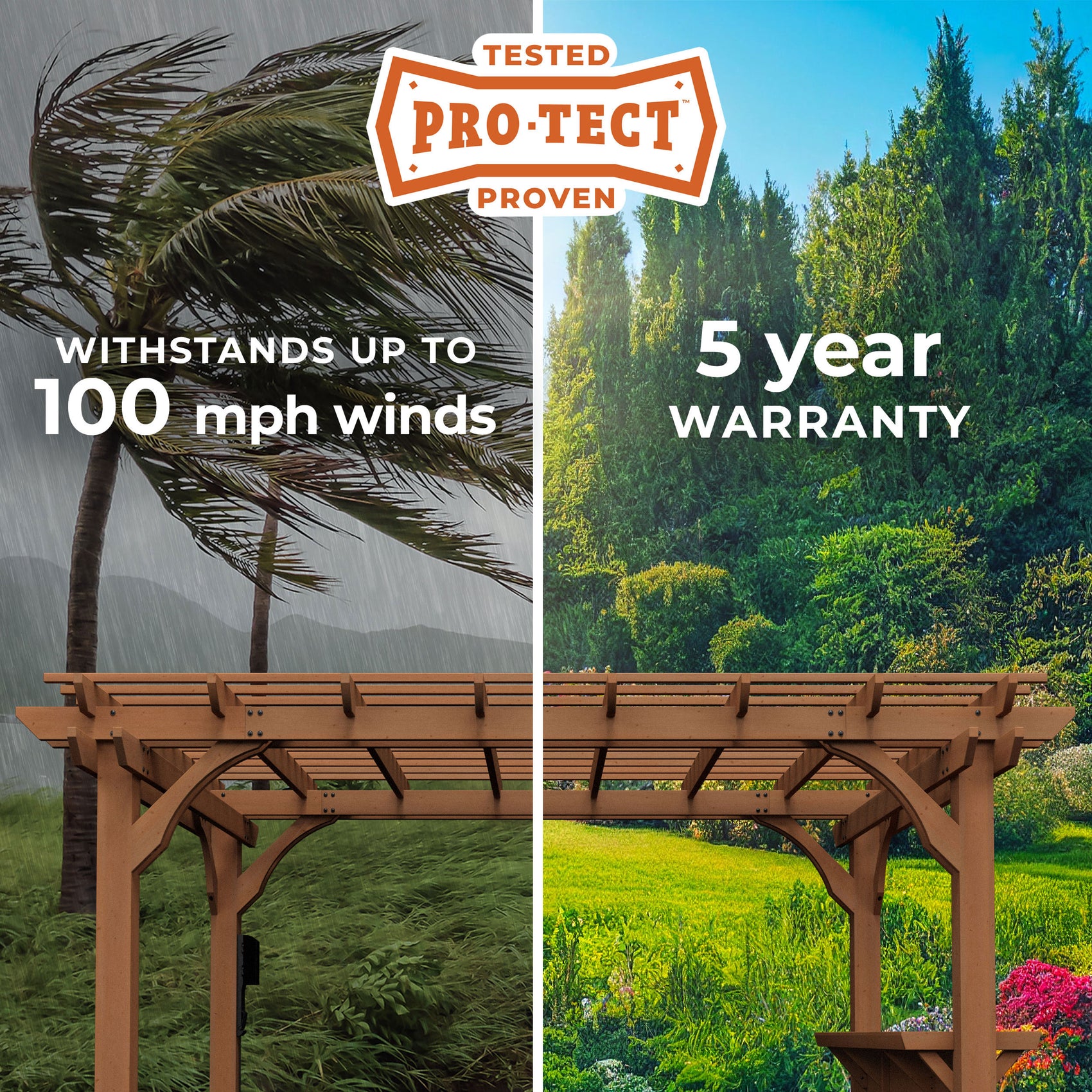 14x10 Ashland Pergola