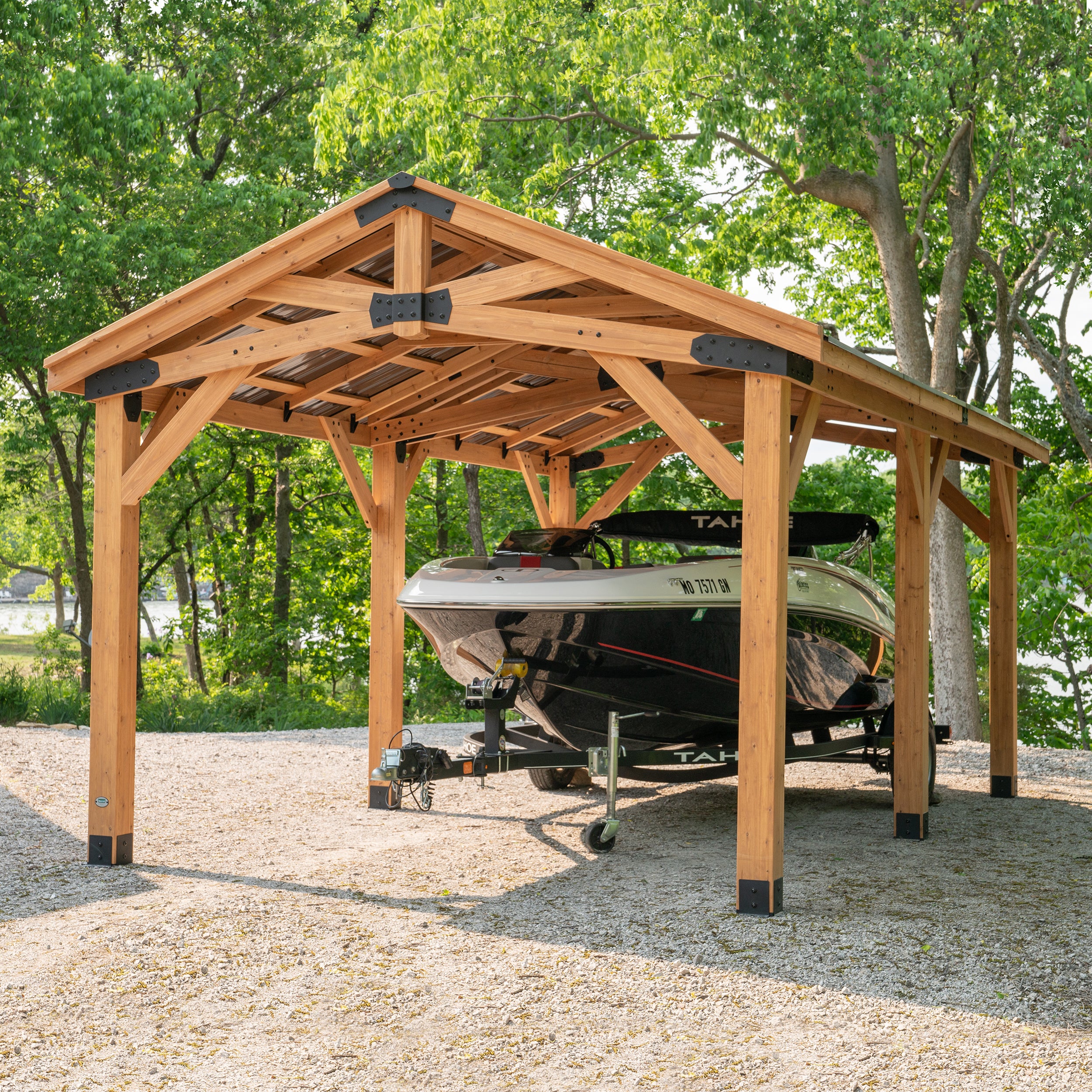 24x12 Norwood Carport/Gazebo