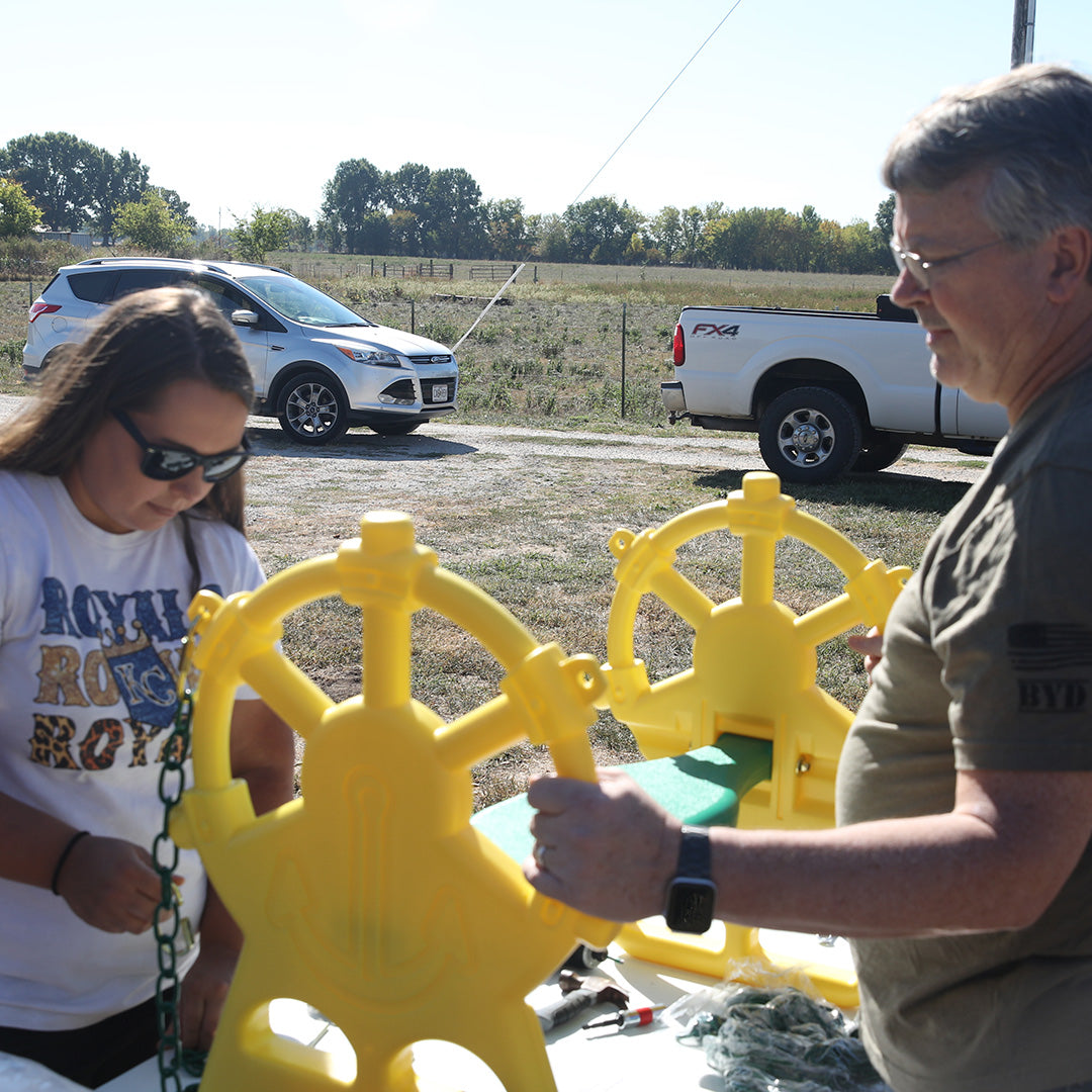 building a swing set
