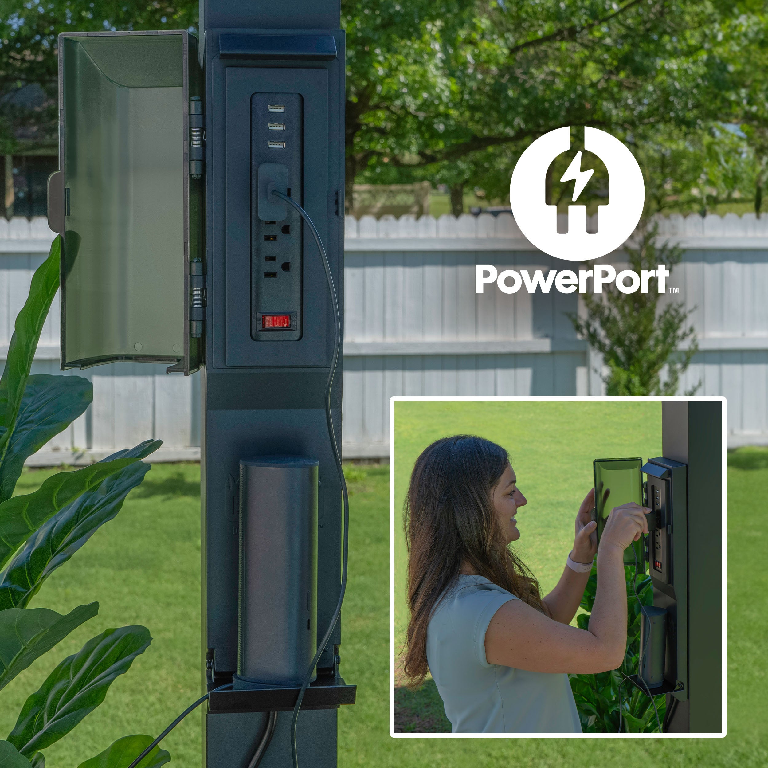 10x10 Sarasota Steel Louvered Pergola