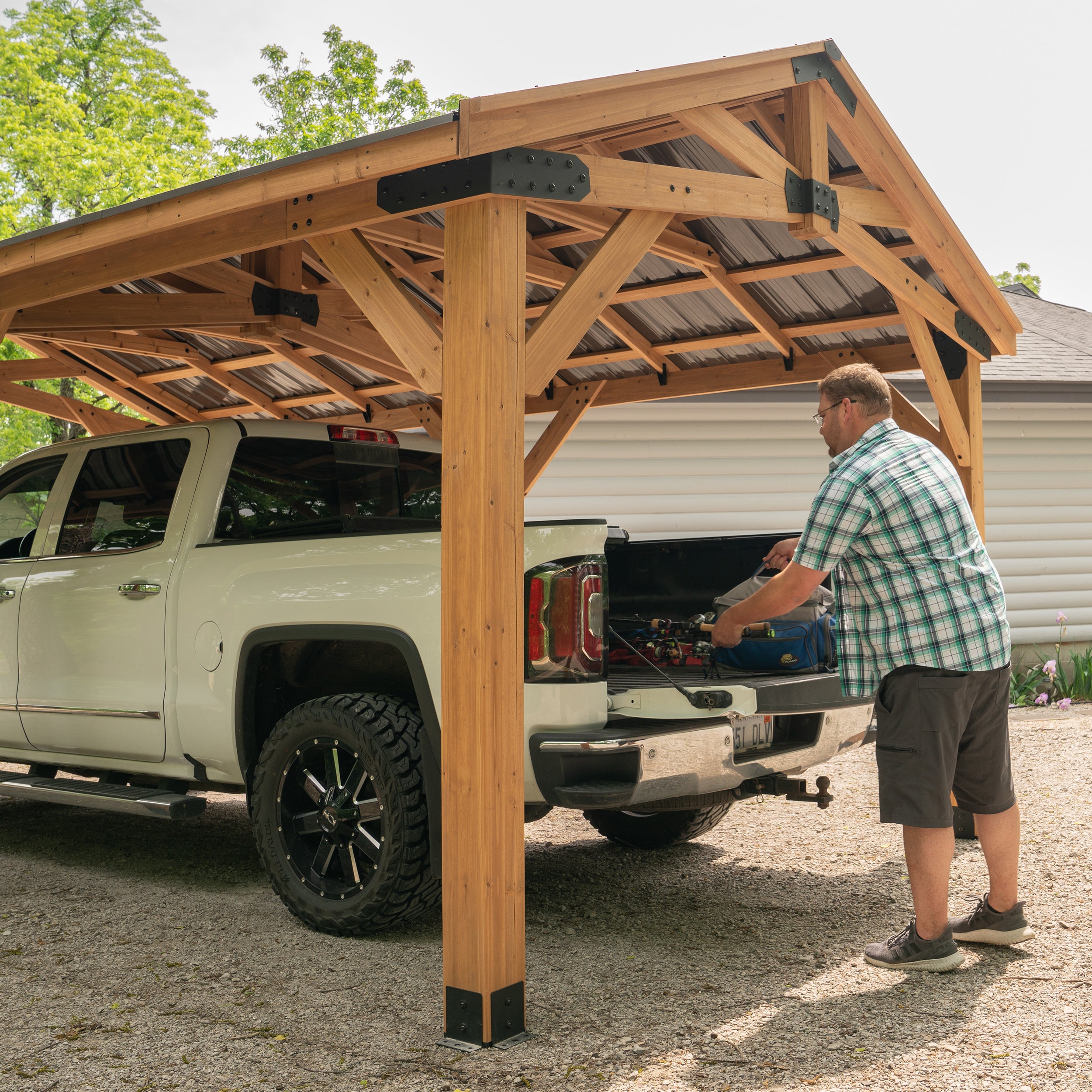 24x12 Norwood Carport/Gazebo