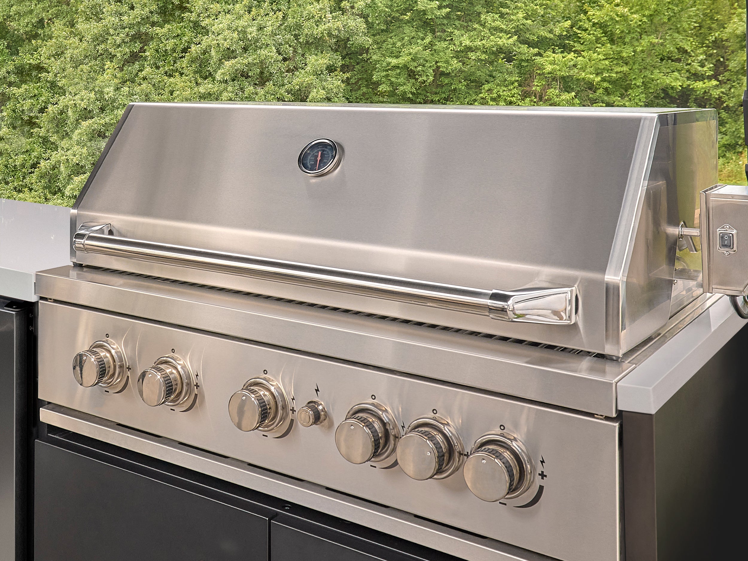 Emory Corner Outdoor Kitchen Island – Combo