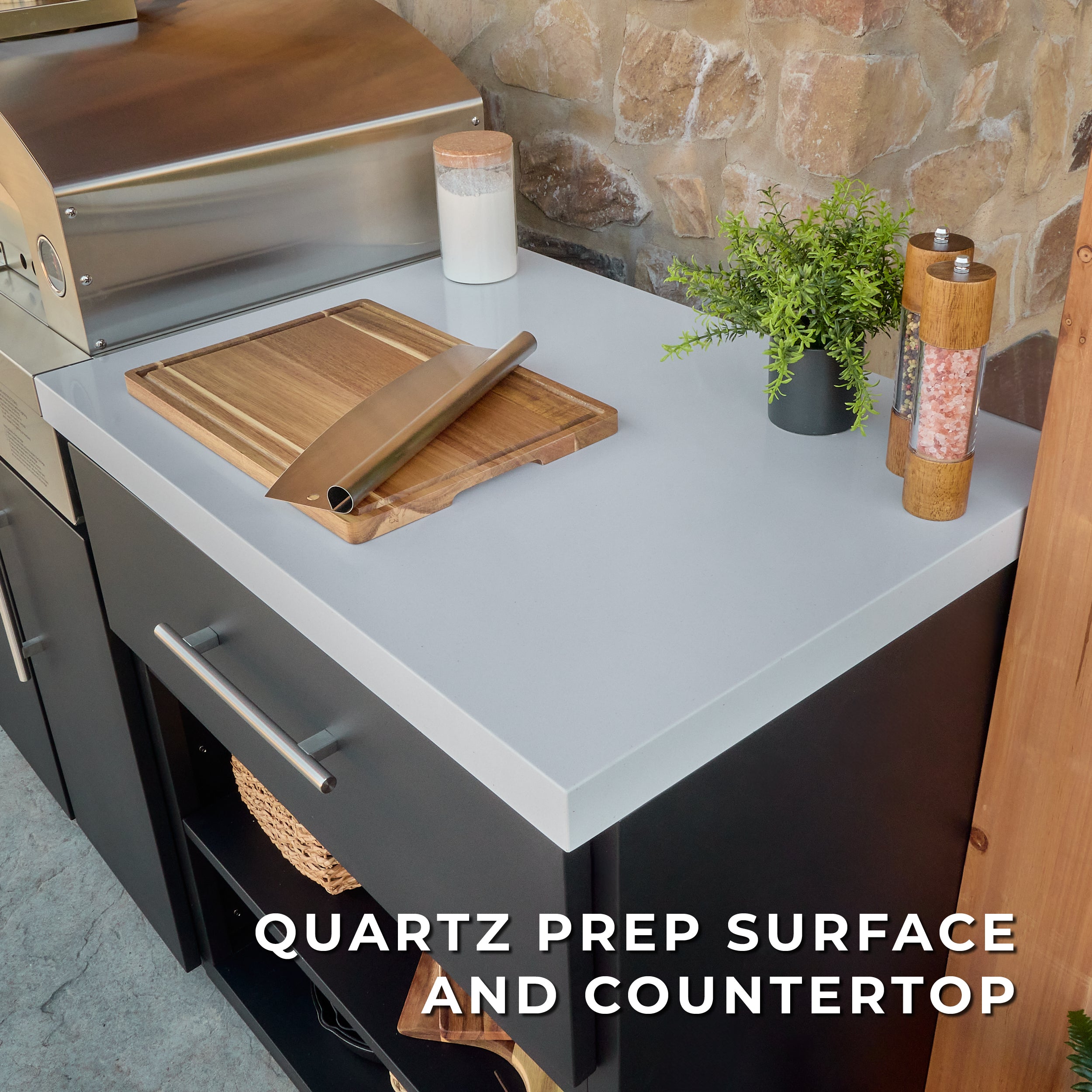 Timber Rock Outdoor Pizza Oven Cook Station