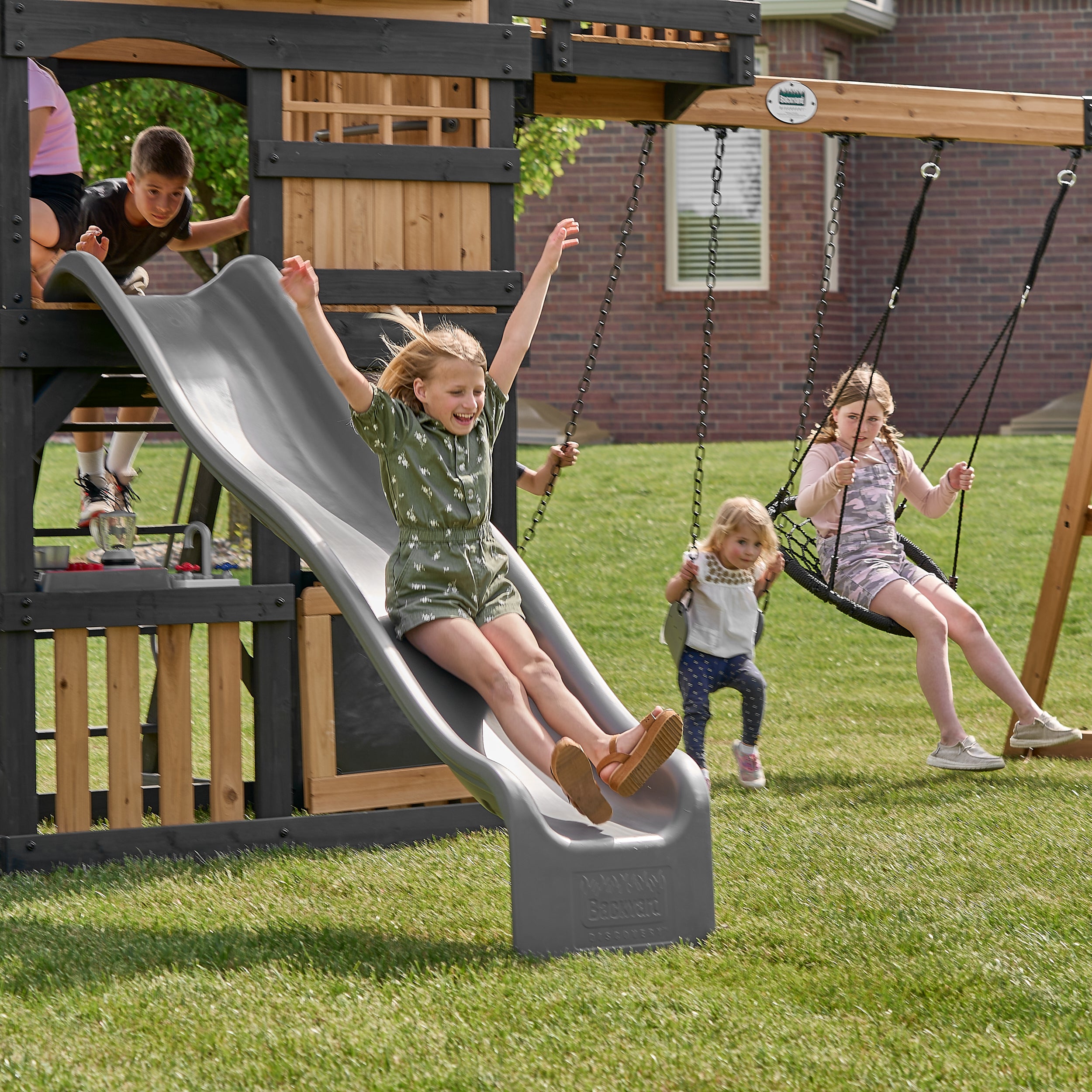 Rosewood Falls Swing Set