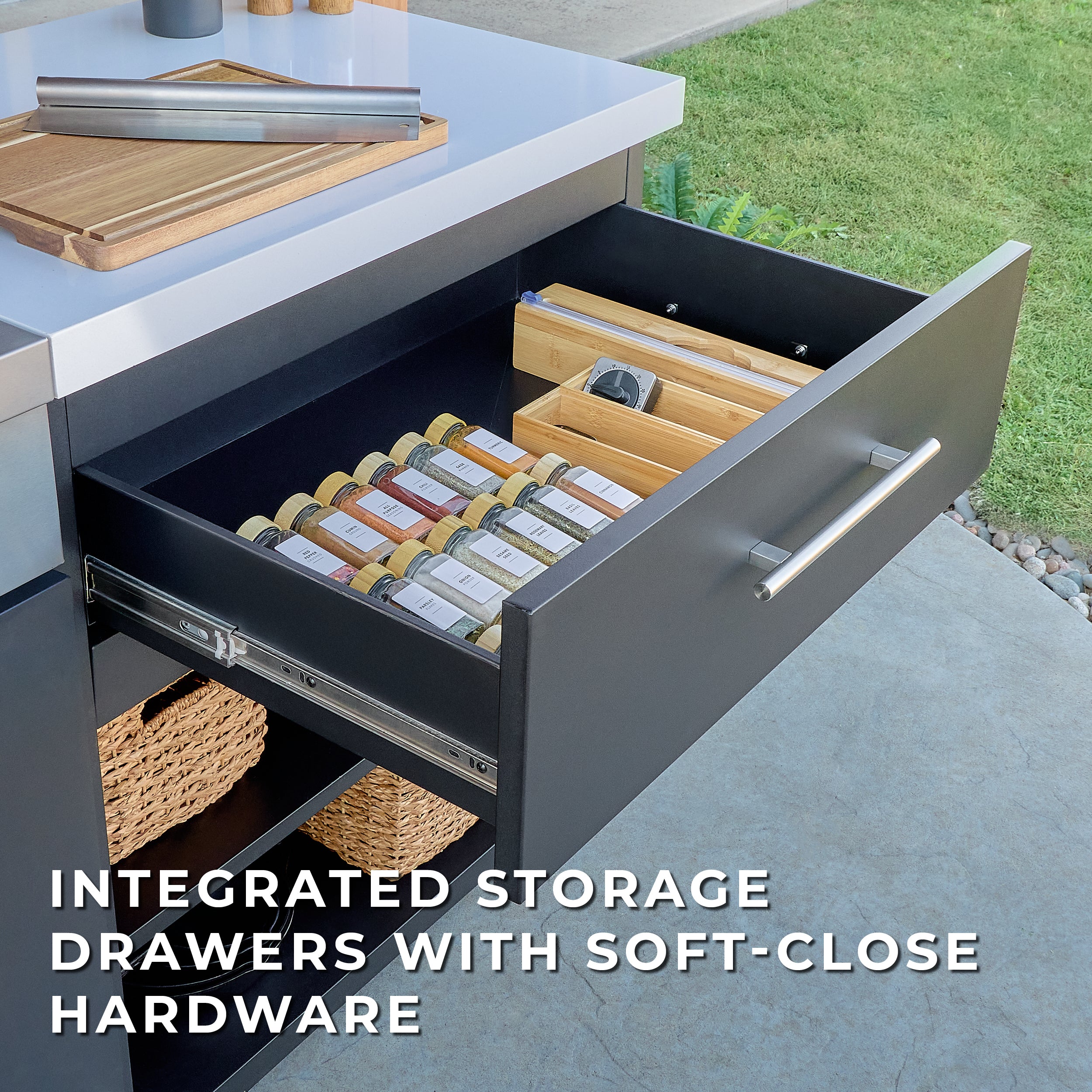 Timber Rock Outdoor Pizza Oven Cook Station