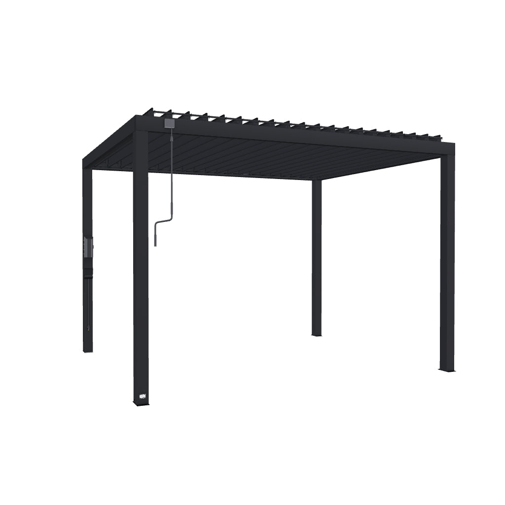 12x10 Sarasota Louvered Pergola 3D Model