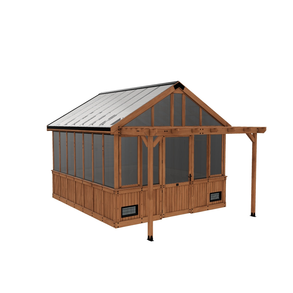 13x11 Bellerose Greenhouse 3D