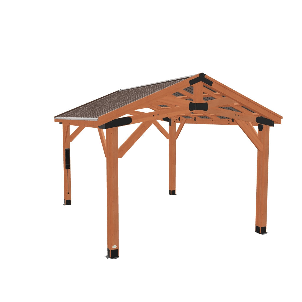 14x12 Peak Roof Gazebo