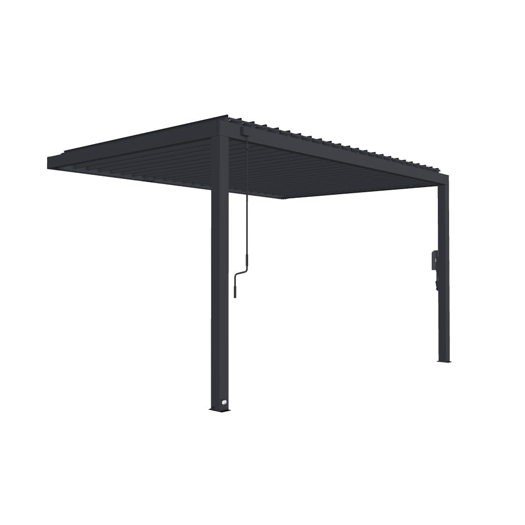 14x10 Evanston Louvered Pergola 3D Model