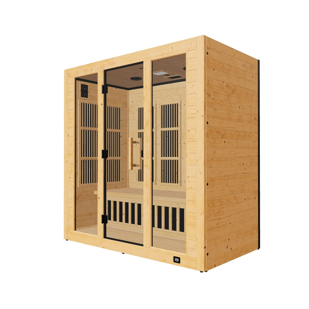 Rylan Indoor Infrared Sauna – 4 Person | stacked