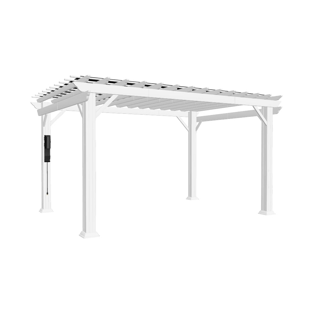 Stratford 14x10 Pergola – White
