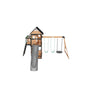 Load 3D model into Gallery viewer, Canyon Creek Swing Set gray slide
