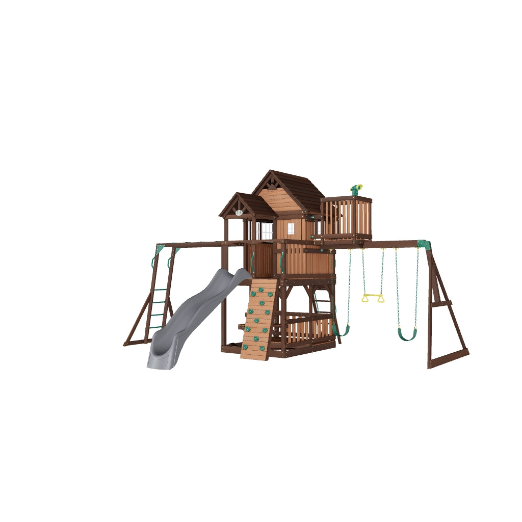 Skyfort II with Wave Slide Gray 3D