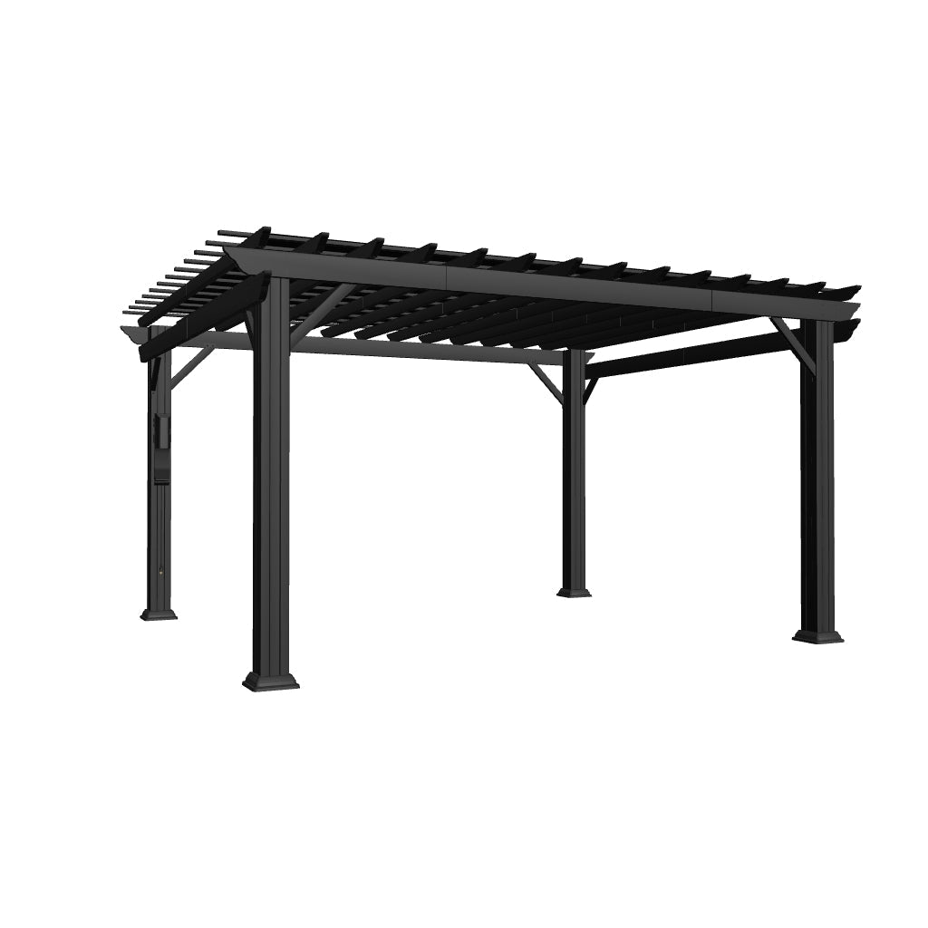 Stratford 14x12 Pergola – Black