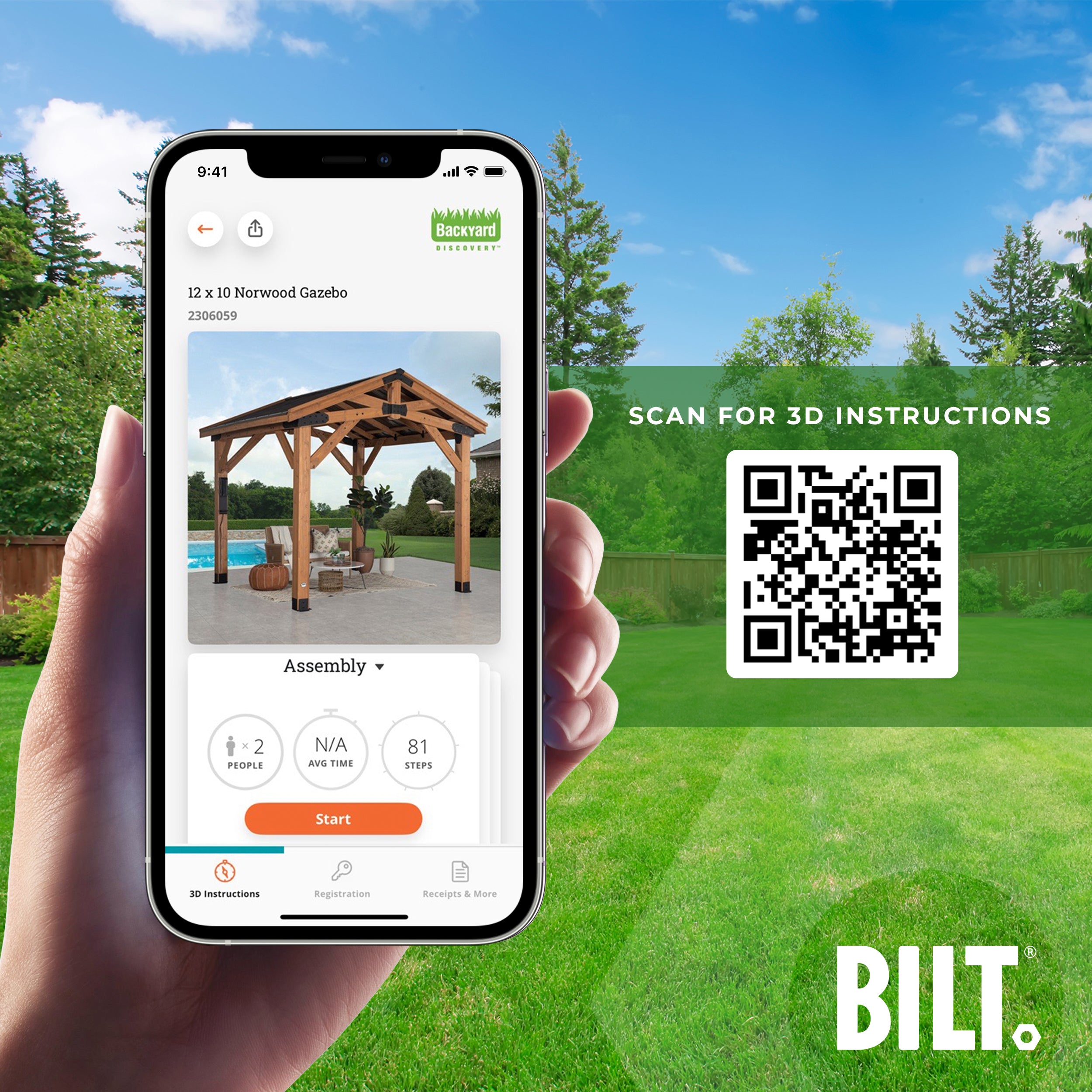 12x10 Norwood Gazebo