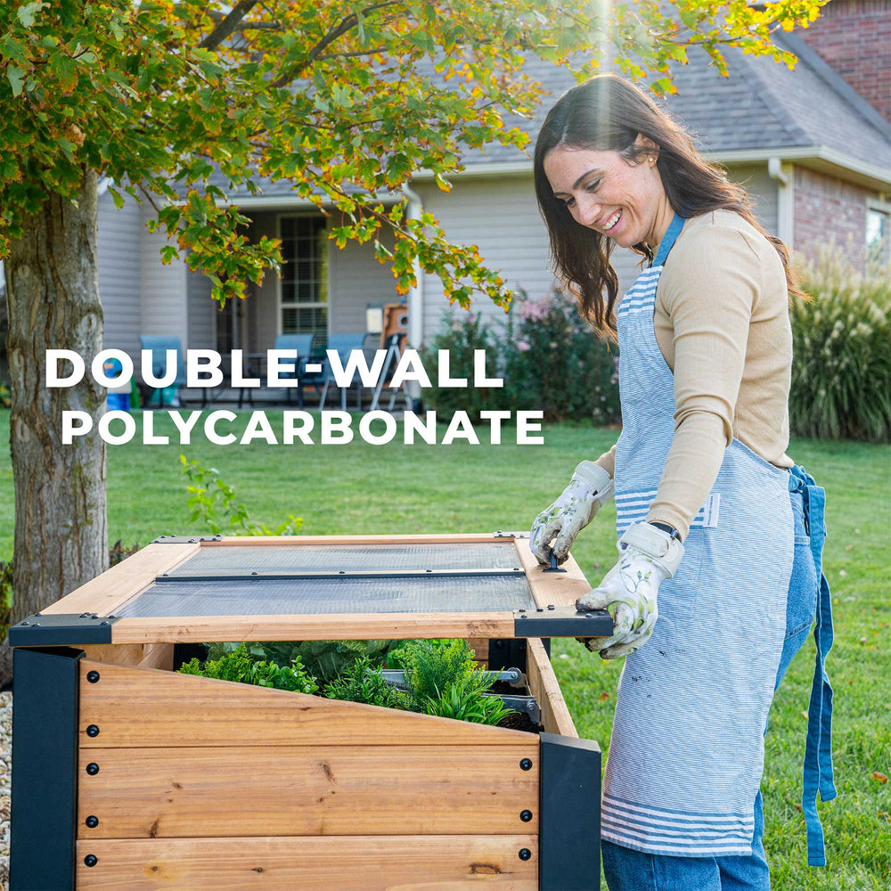 Aggie Cedar Cold Box Double Wall Polycarbonate