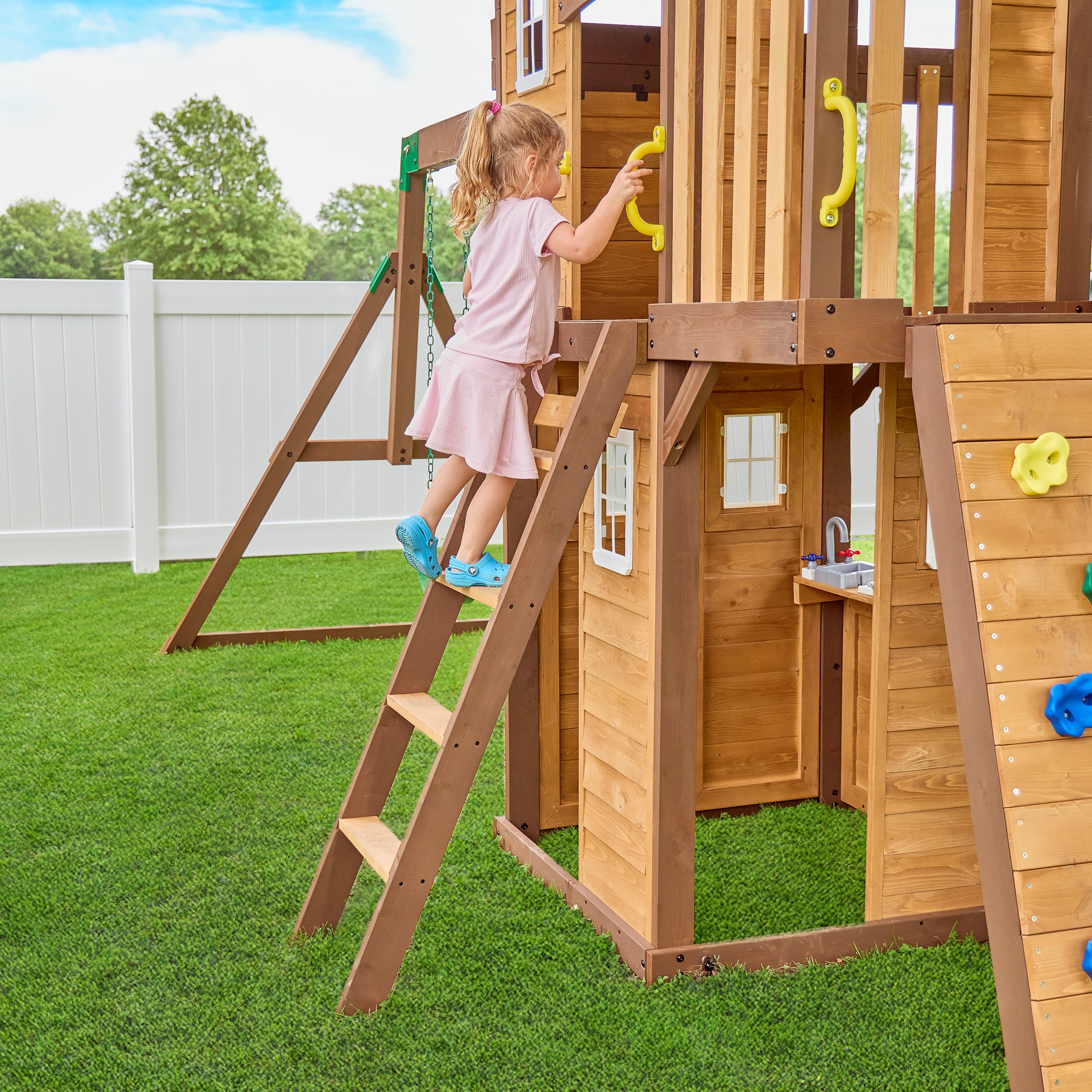 Spruce Hollow Swing Set