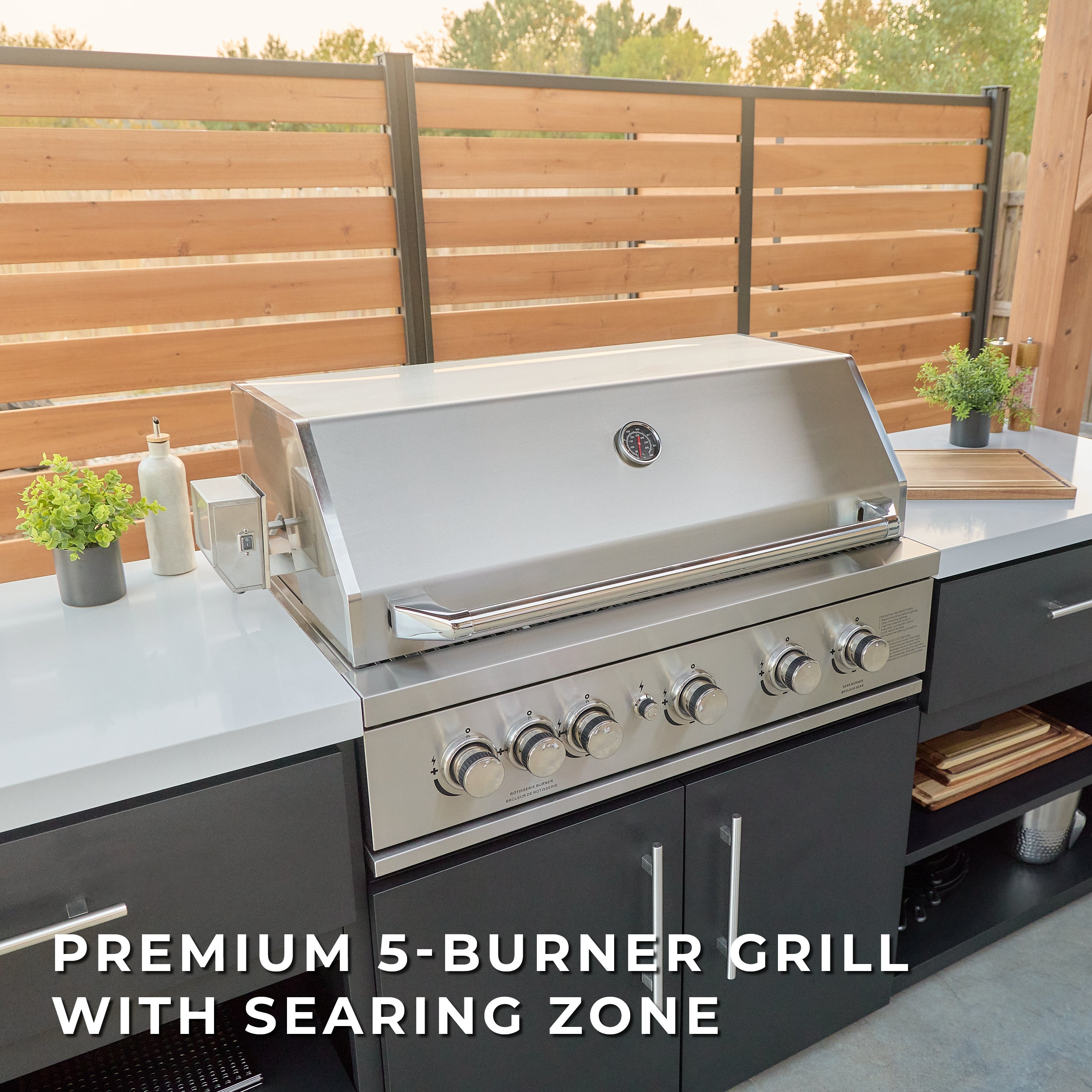 Timber Rock Outdoor Grill Cook Station