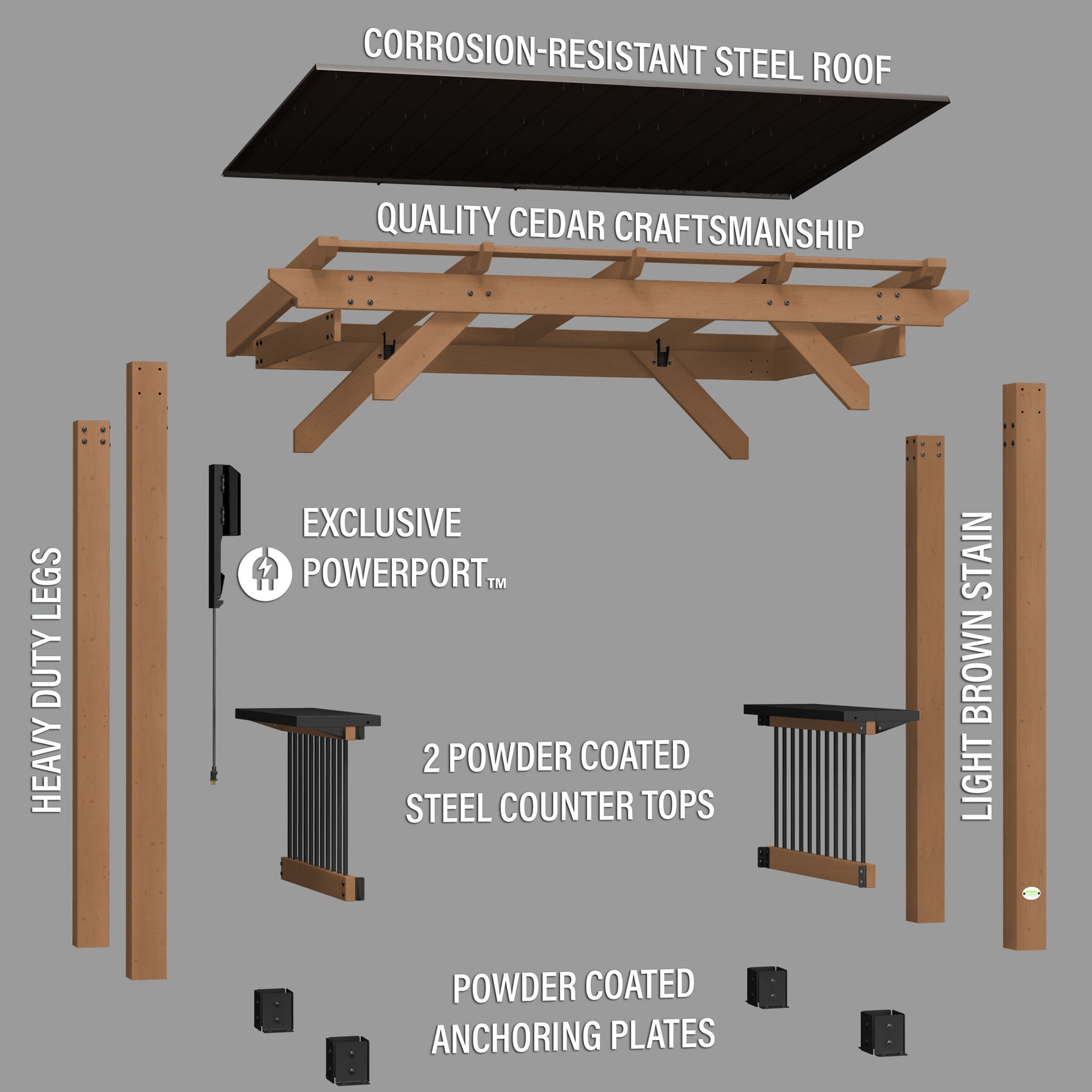 Saxony Grill Gazebo