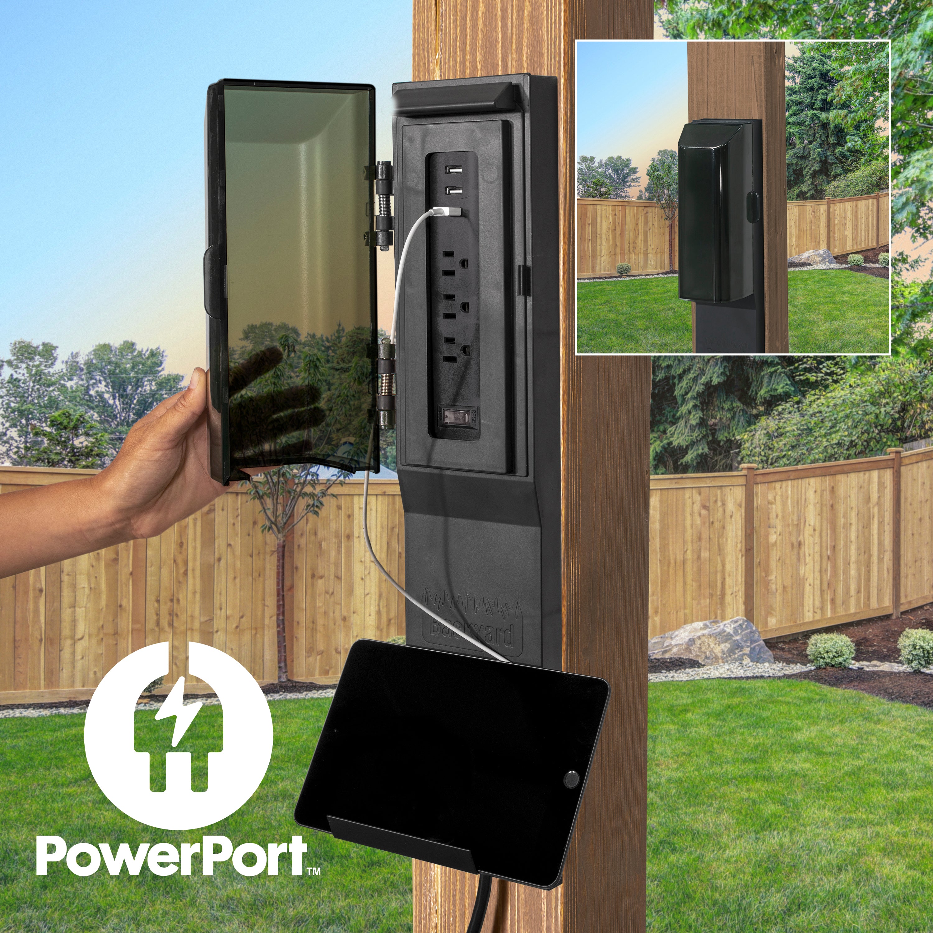 Barrington 14x12 Gazebo PowerPort