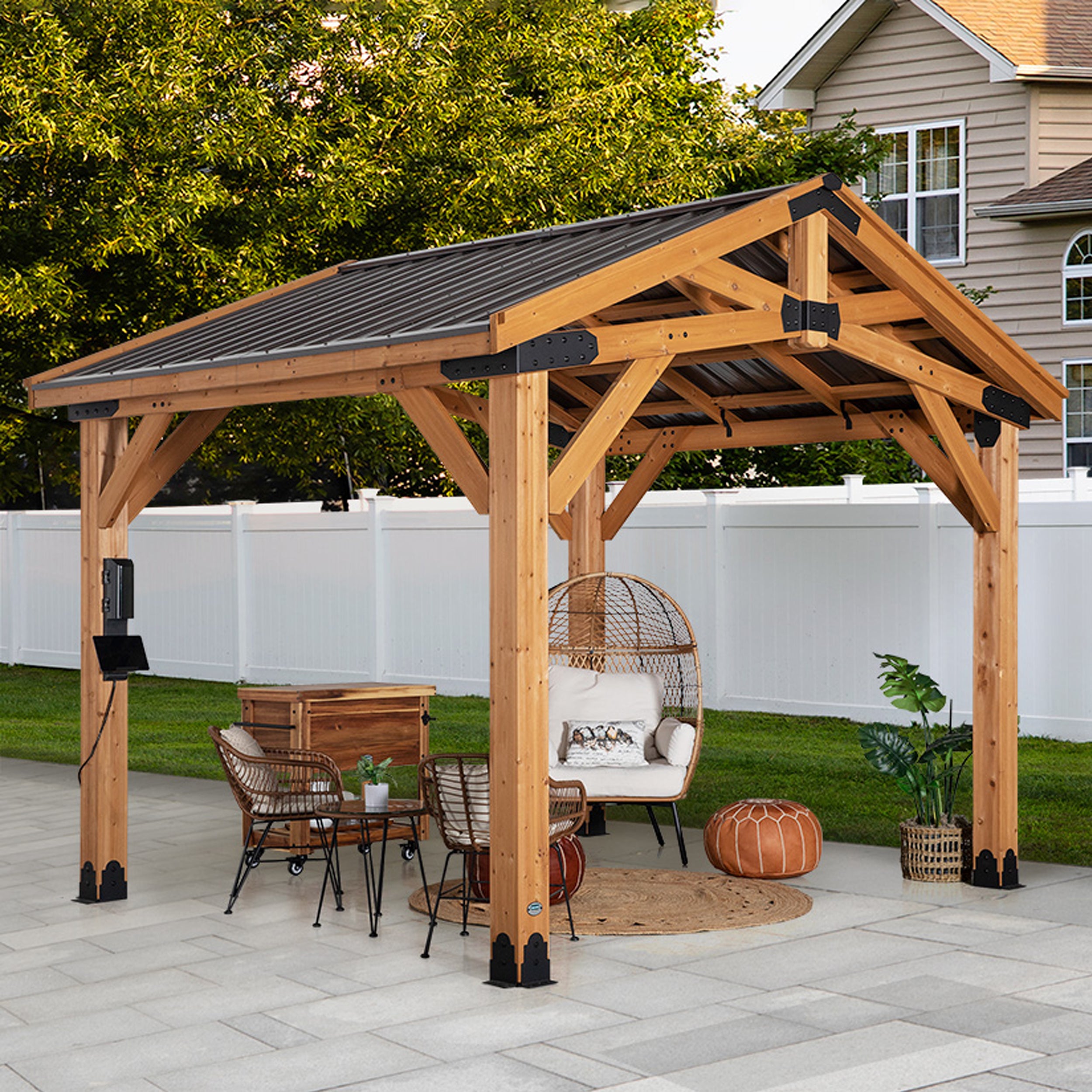 12x10 Norwood Gazebo - Backyard Discovery