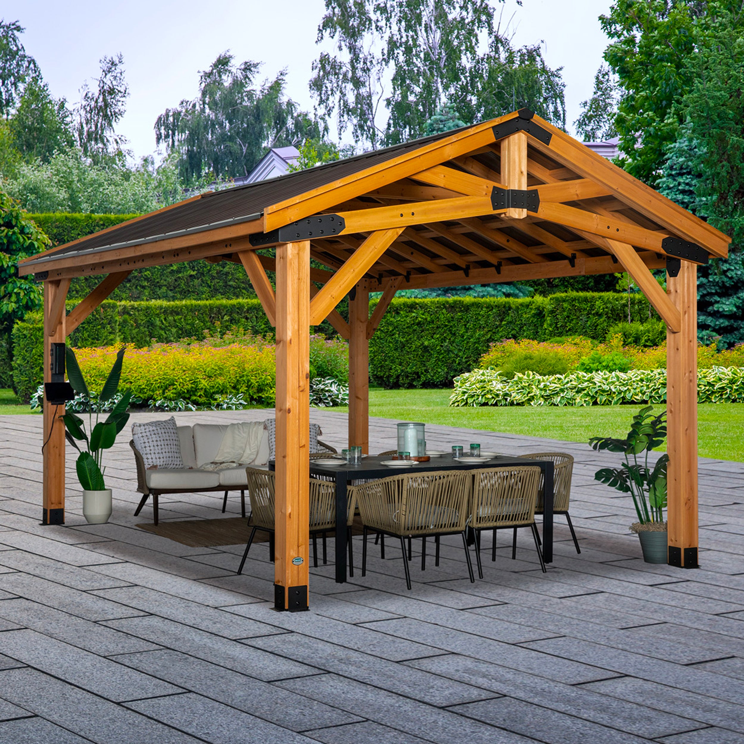 16x12 Norwood Gazebo - Backyard Discovery