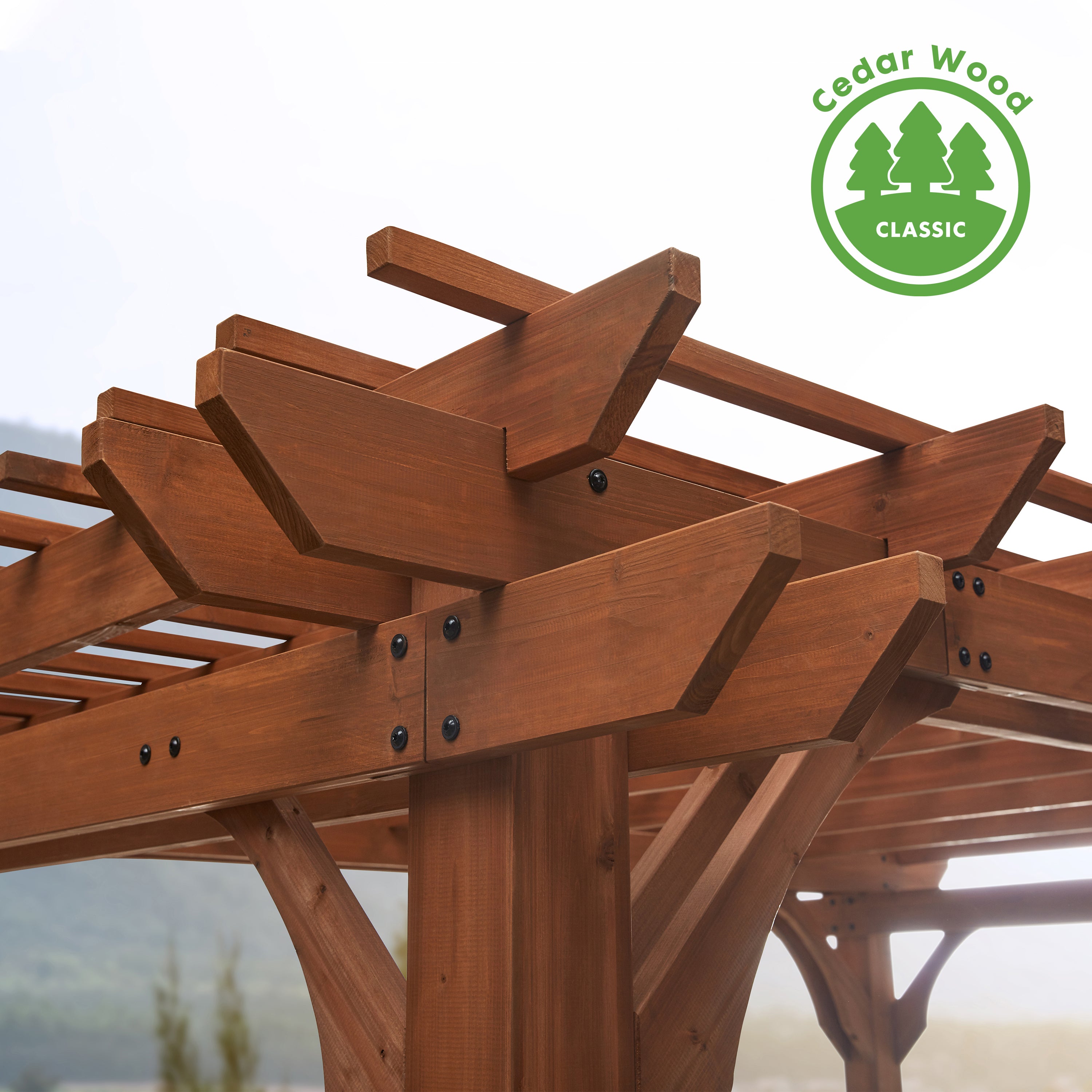 Ashland 14 x 10 Pergola Corner