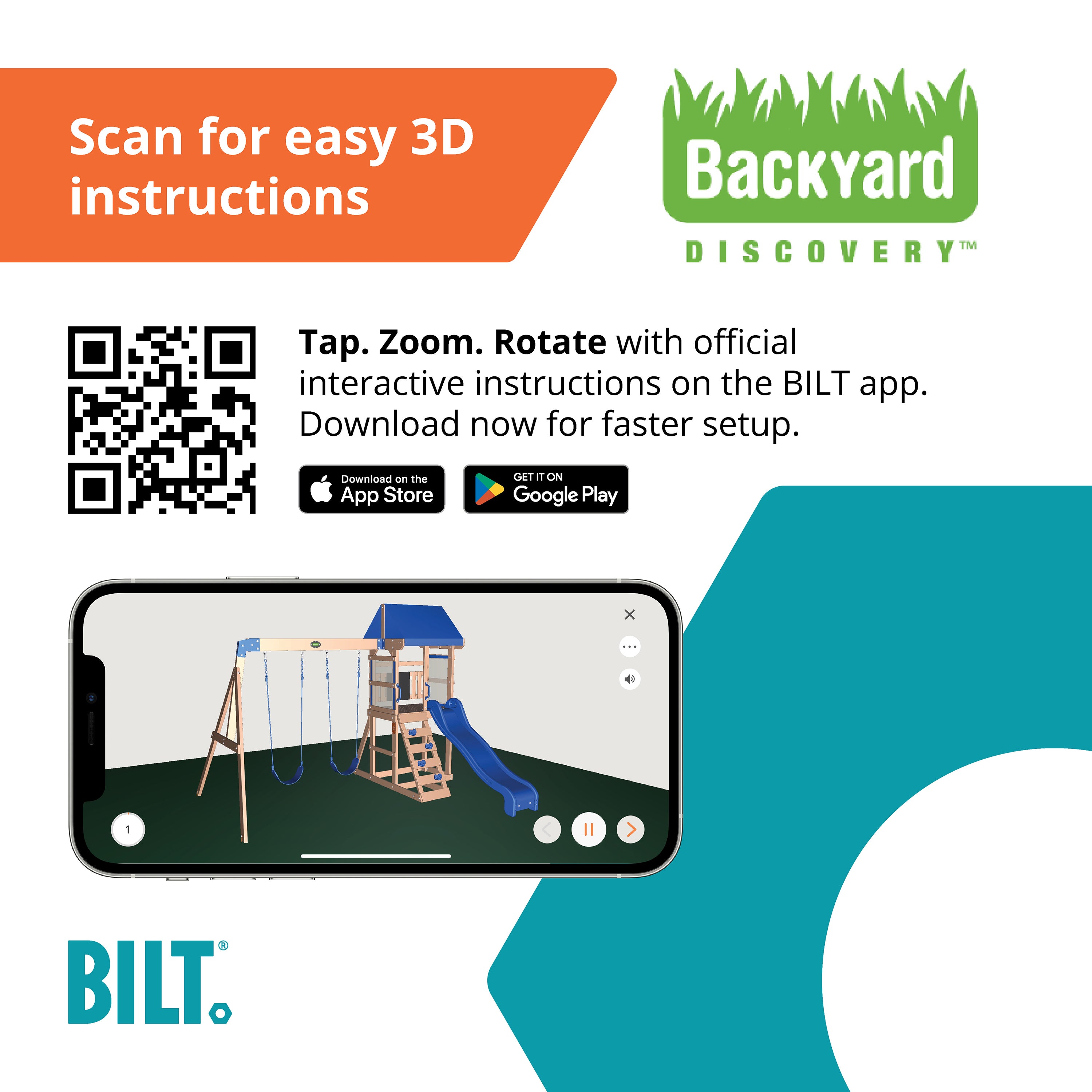 Aurora Swing Set BILT App