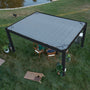 Load image into Gallery viewer, 16x12 Trenton Modern Steel Pergola Top View Sail Shade Soft Canopy
