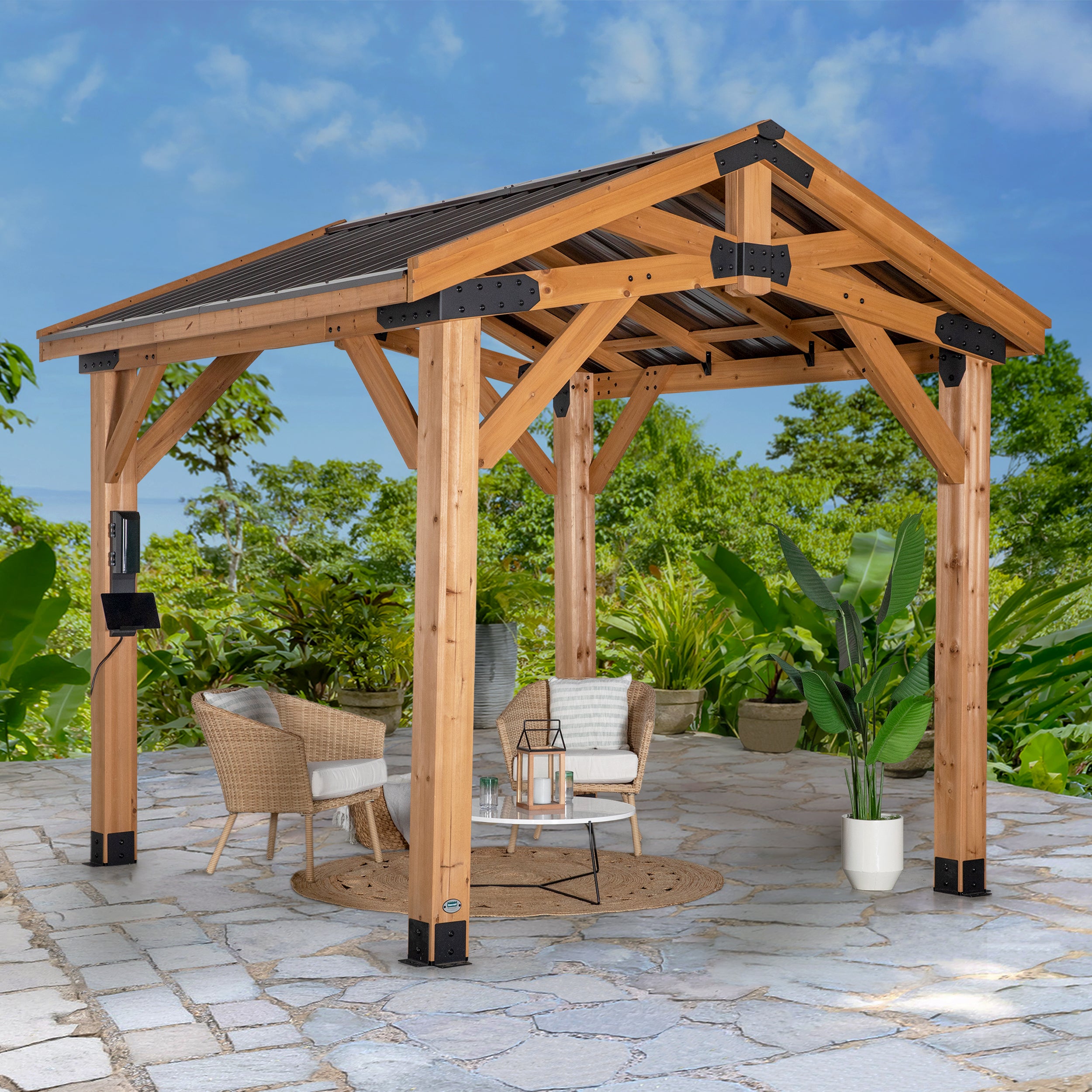 10x10 Norwood Gazebo - Backyard Discovery